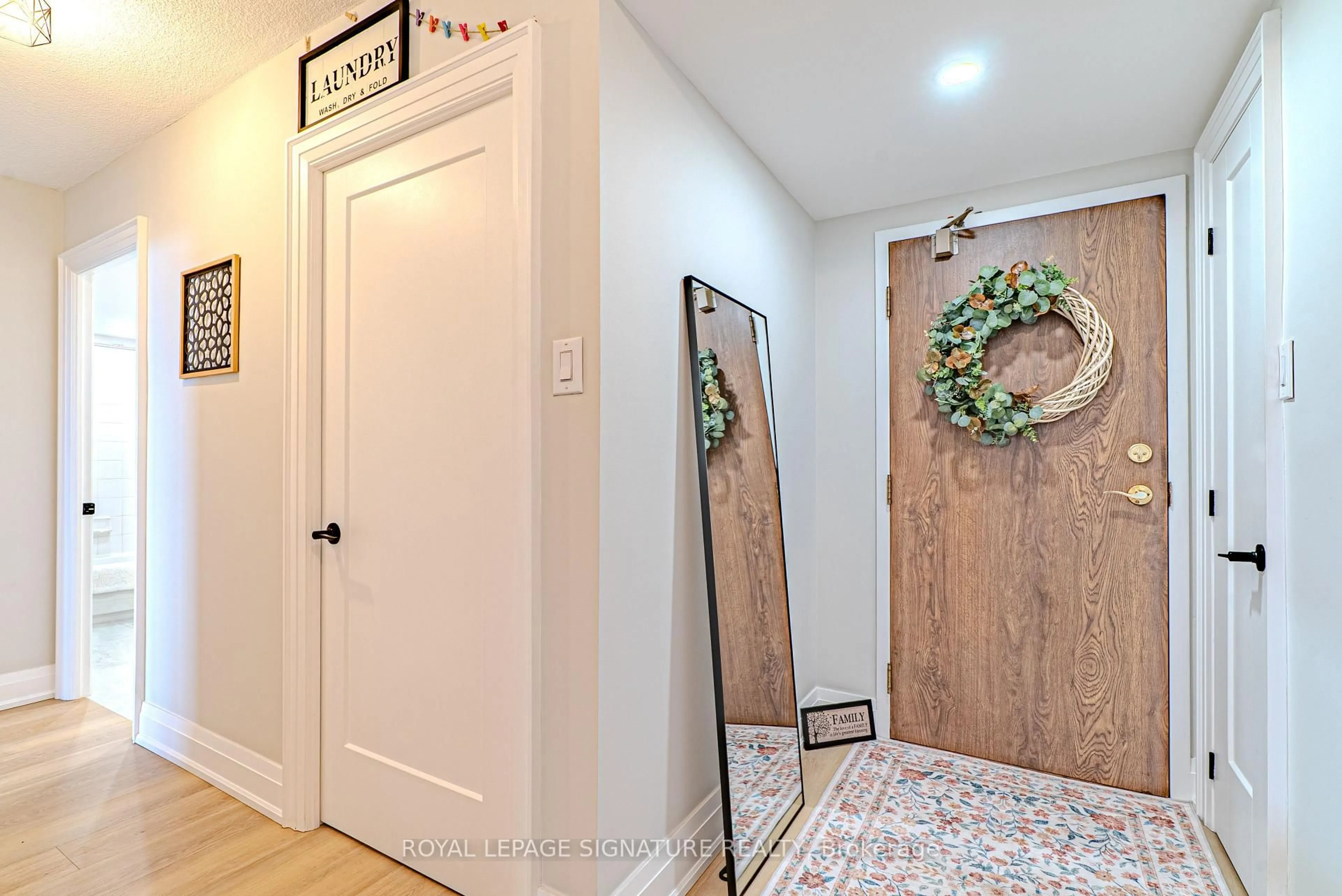 Indoor entryway for 550 Webb Dr #1206, Mississauga Ontario L5B 3Y4