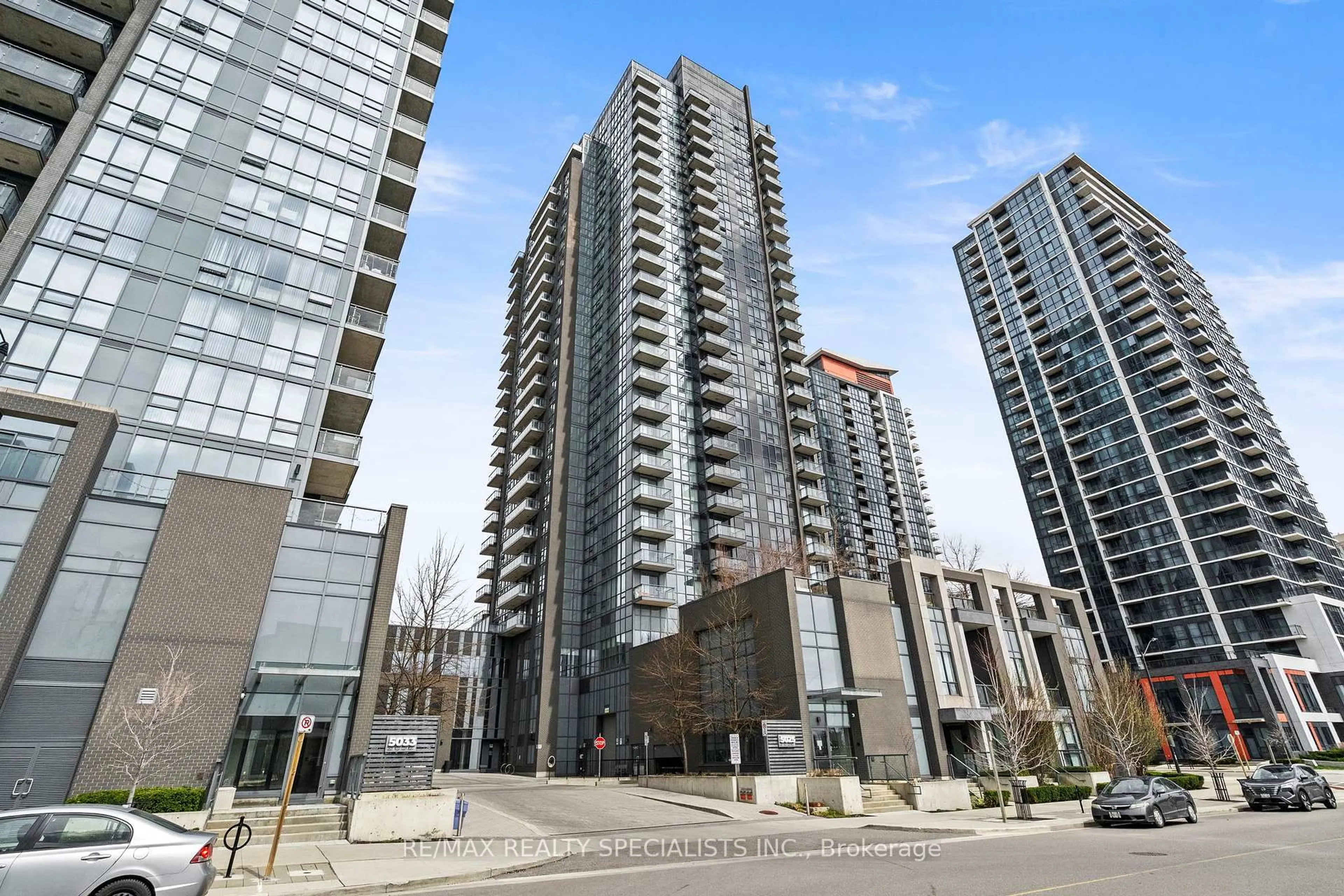 Patio, street for 5025 Four Springs Ave #509, Mississauga Ontario L5R 0G5