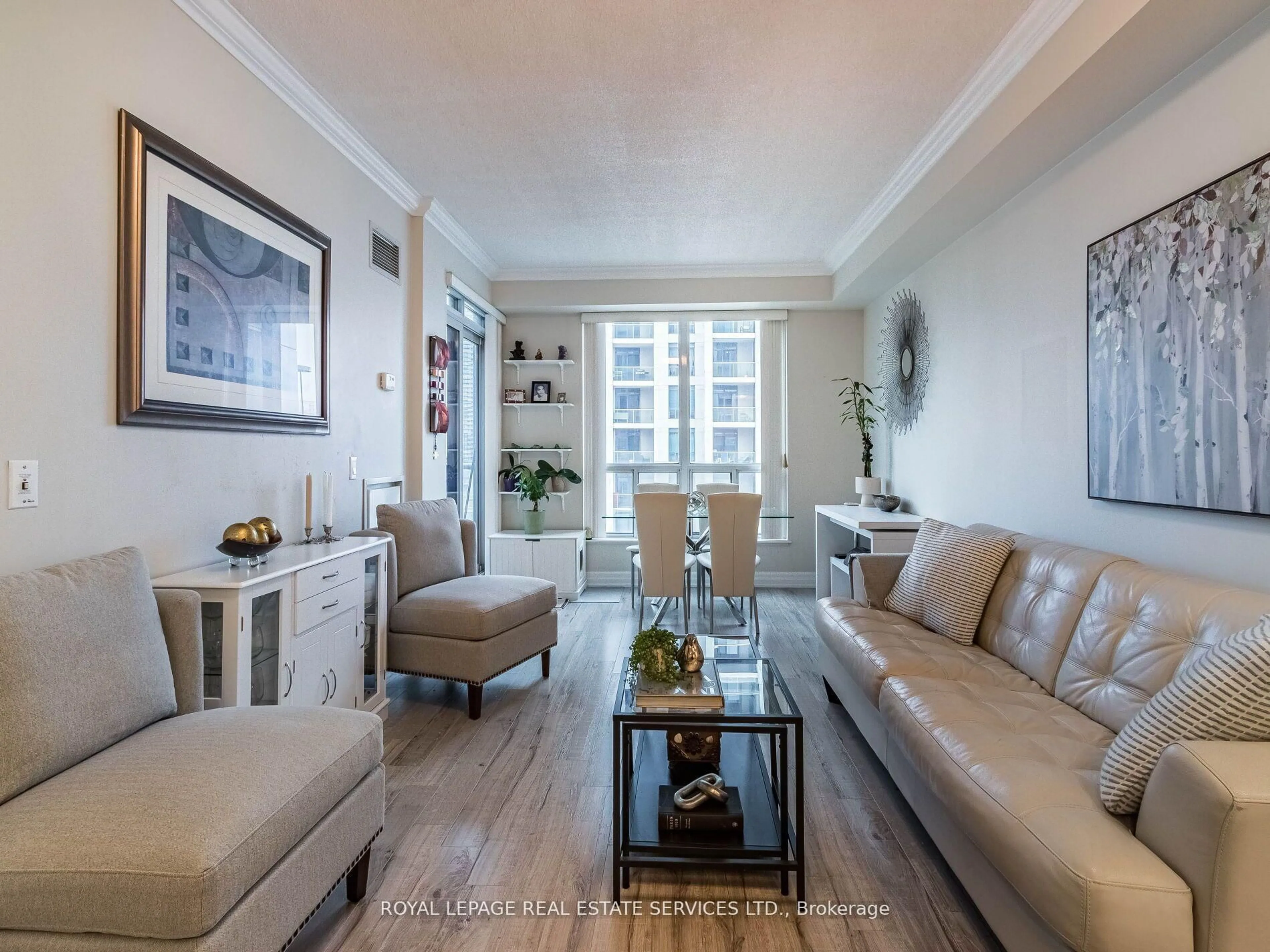 Living room with furniture, unknown for 2083 Lake Shore Blvd #1113, Toronto Ontario M8V 4G2