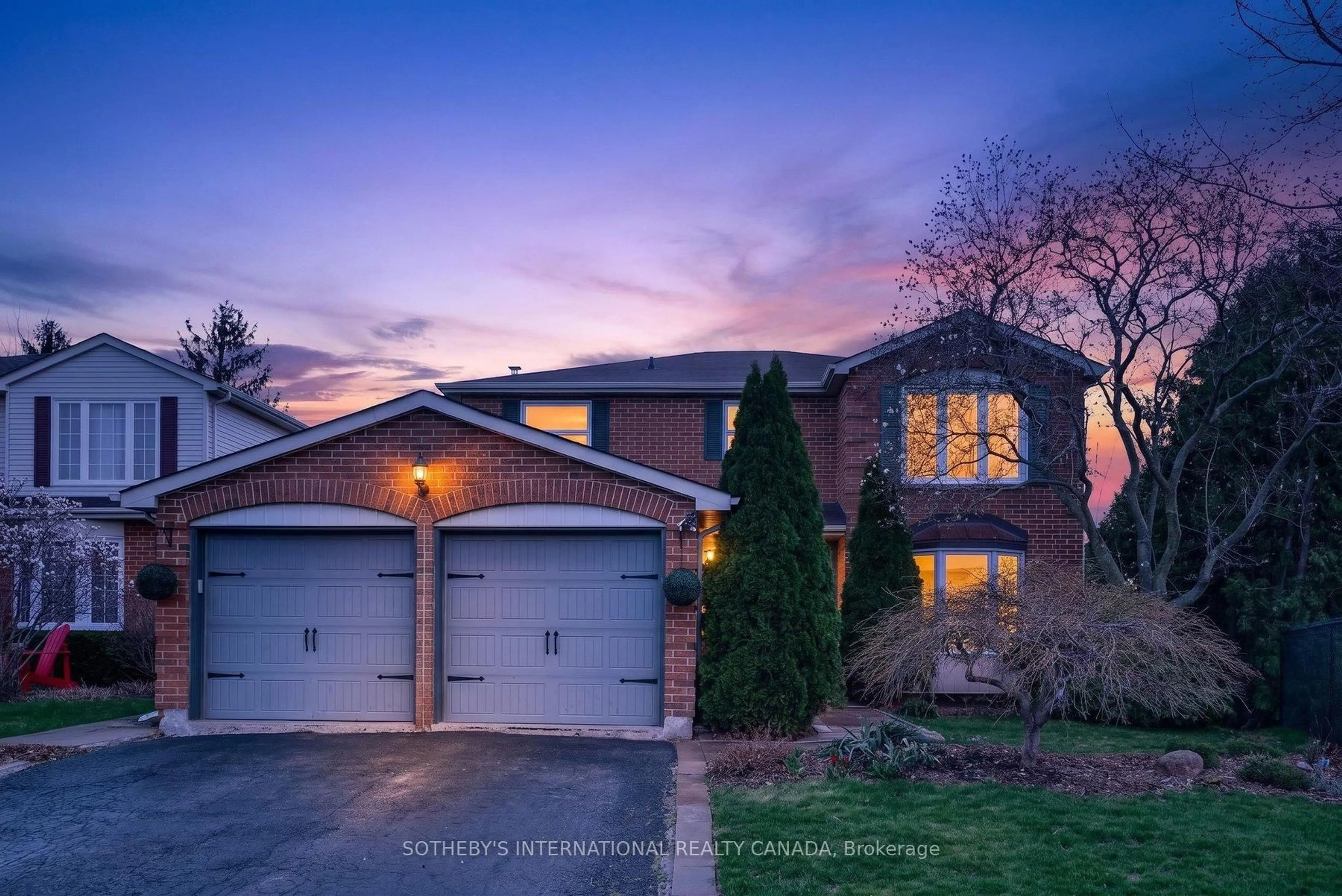 Home with brick exterior material, street for 2163 Winding Way, Burlington Ontario L7M 2X2