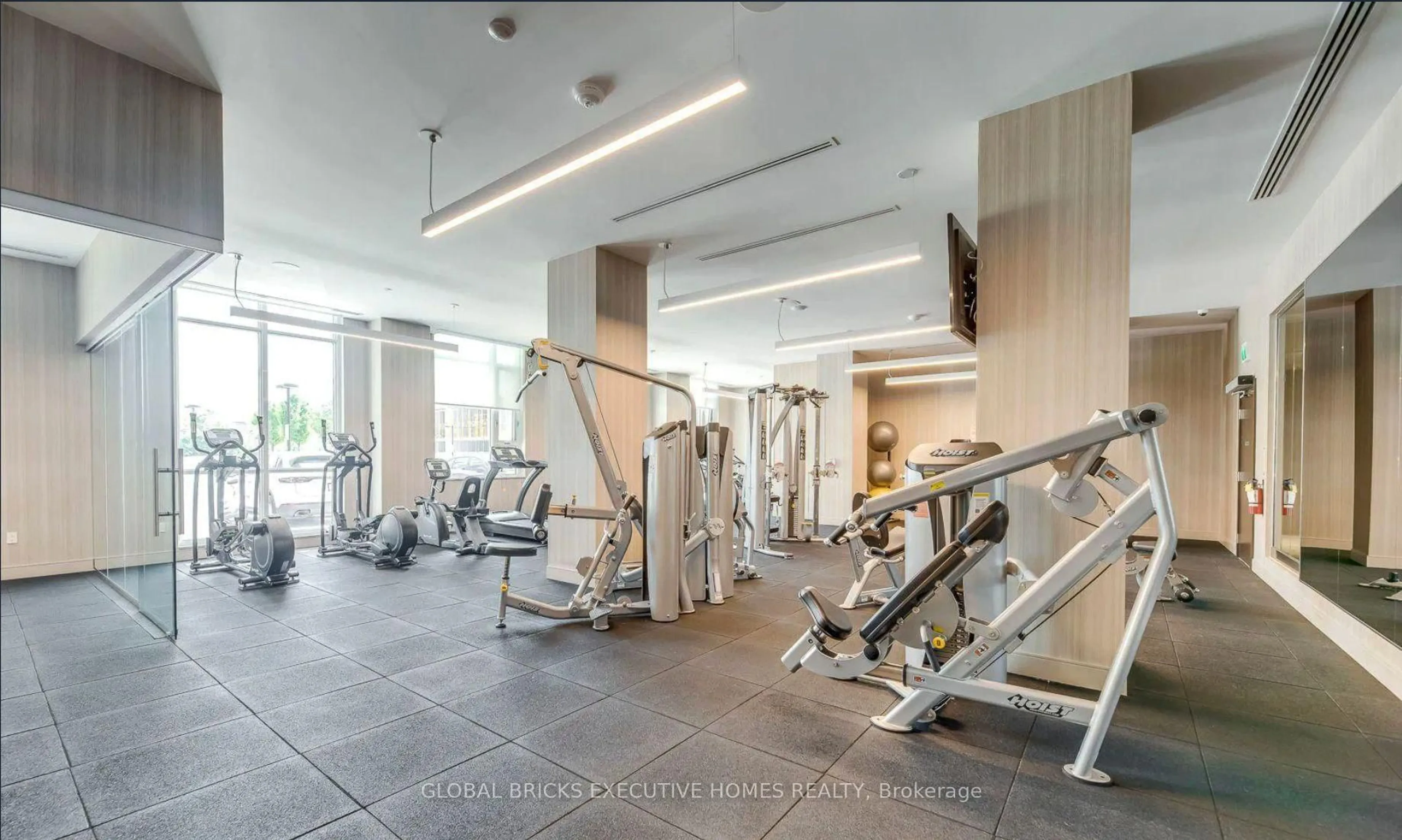 Gym or fitness room for 8 Nahani Way #1106, Mississauga Ontario L4Z 0C6
