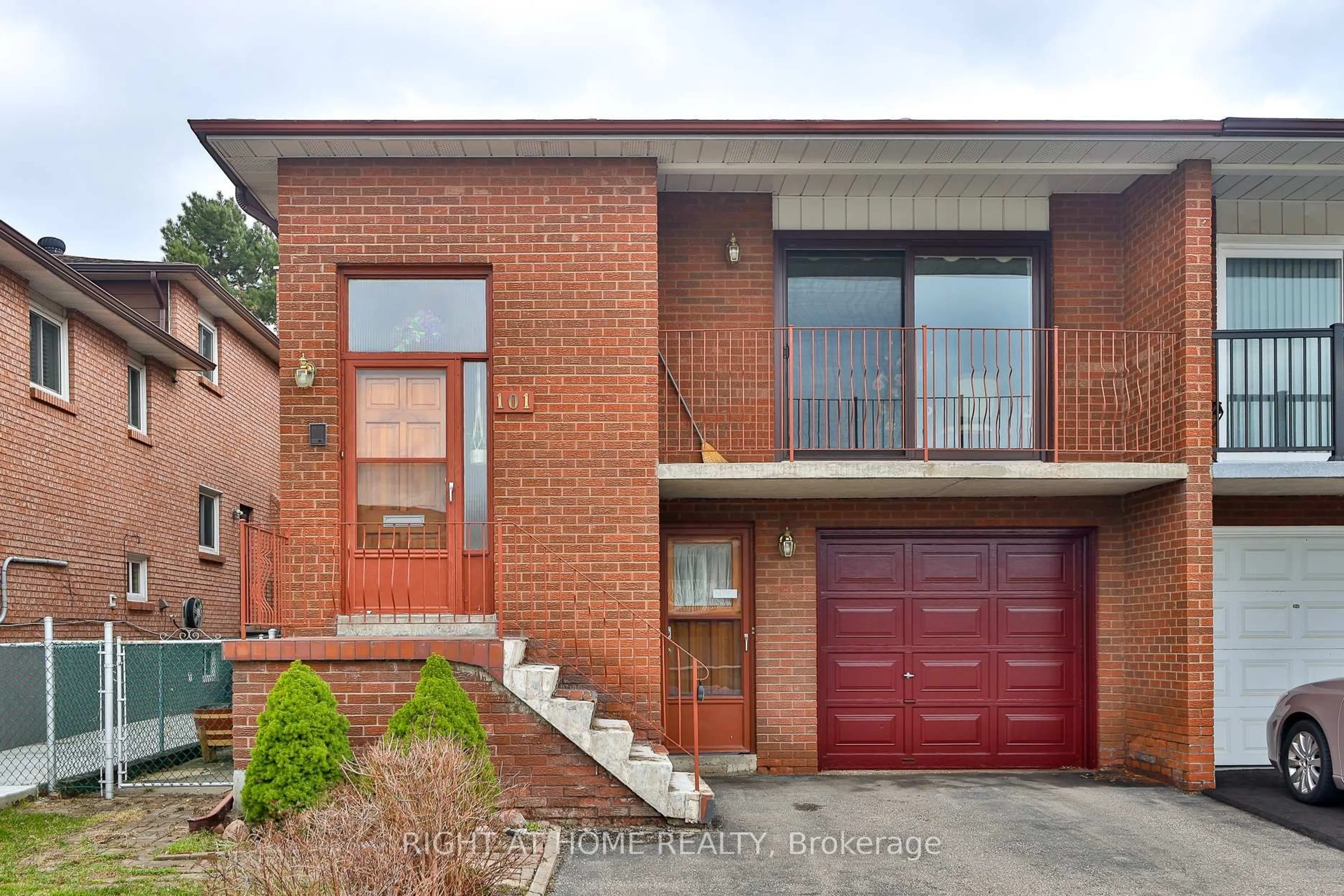 Home with brick exterior material, street for 101 Benjamin Boake Tr, Toronto Ontario M3J 3C8