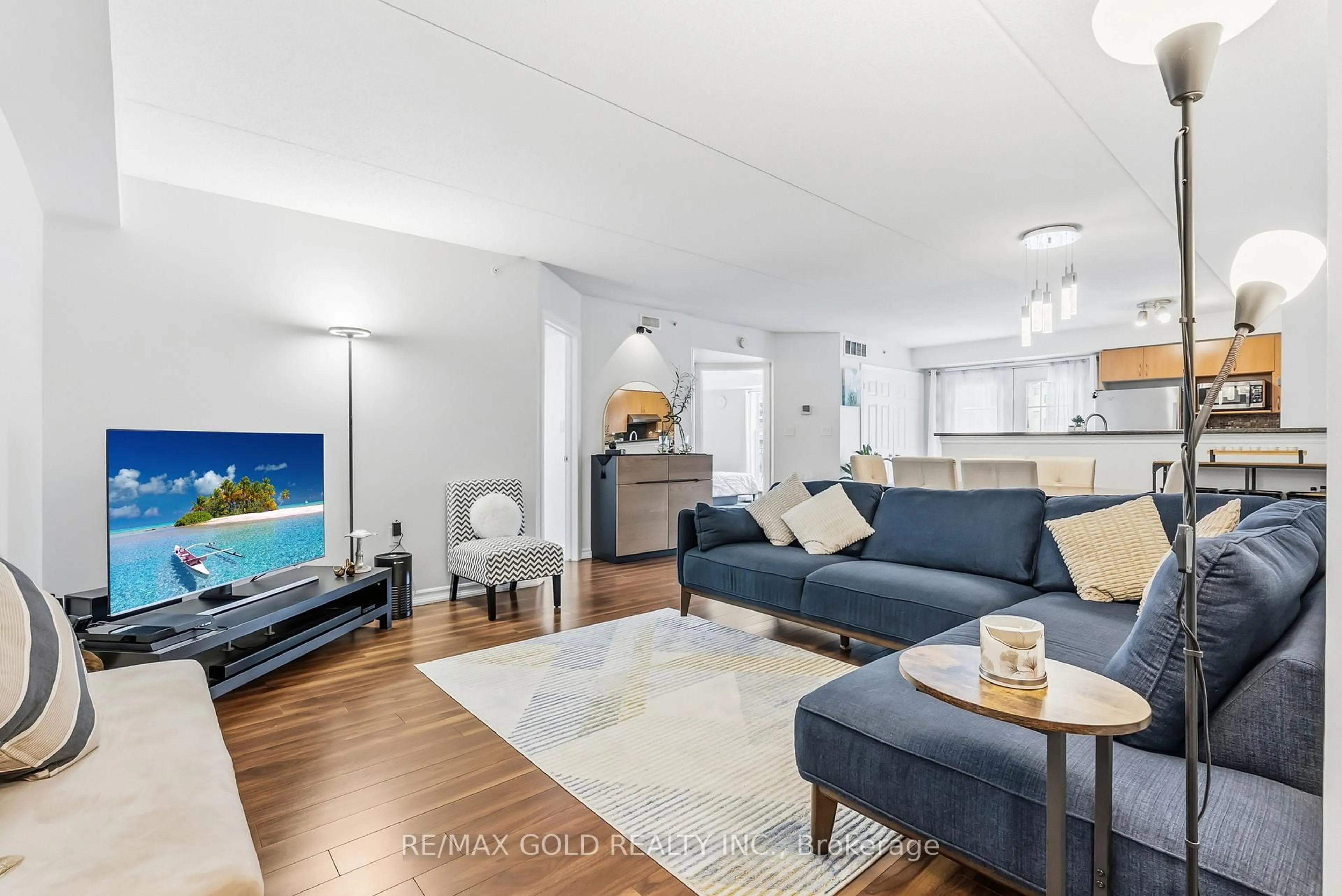 Living room with furniture, unknown for 1340 Main St #202, Milton Ontario L9T 7S6