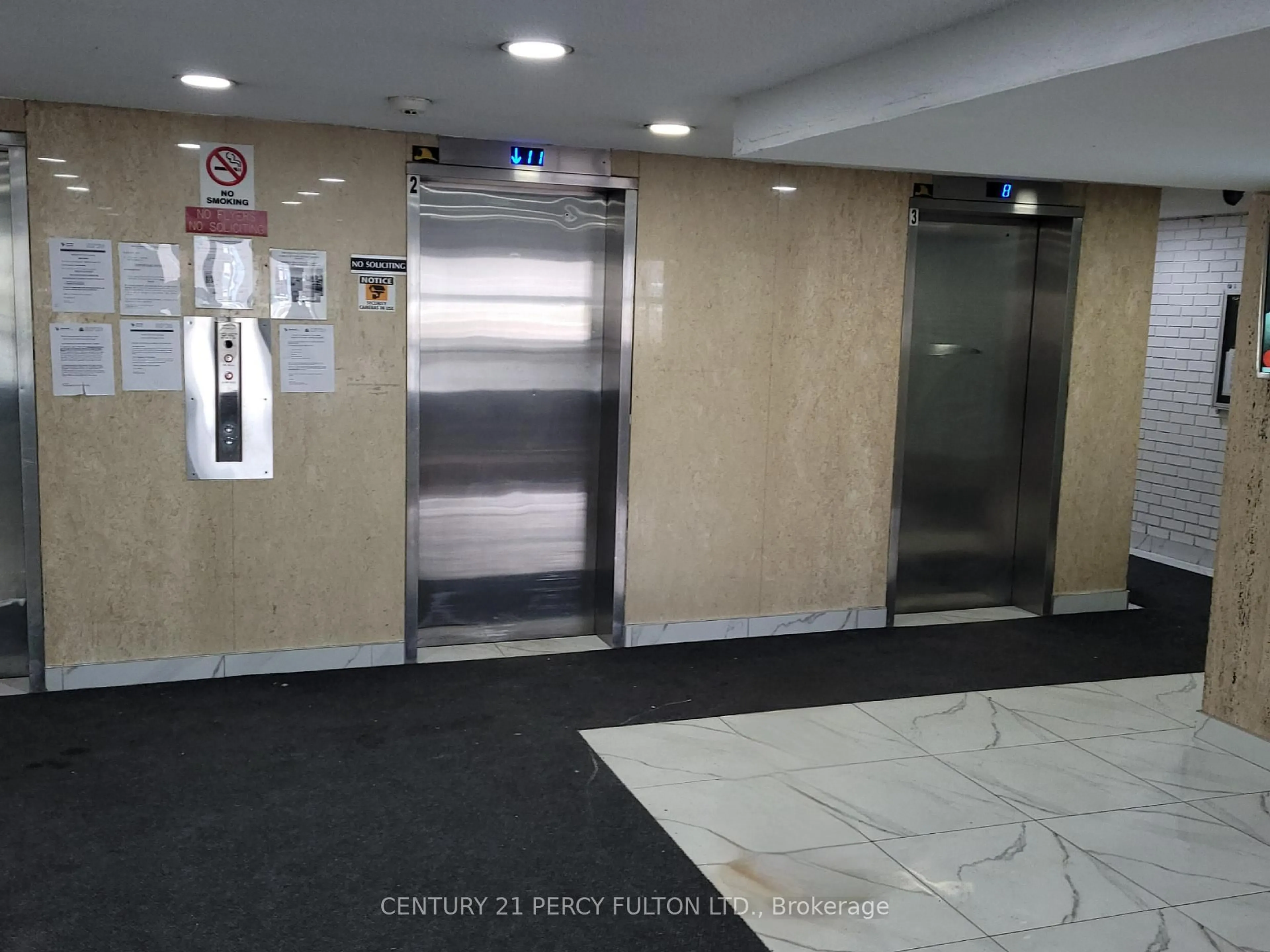 Indoor foyer for 2645 Kipling Ave #1707, Toronto Ontario M9V 3S6