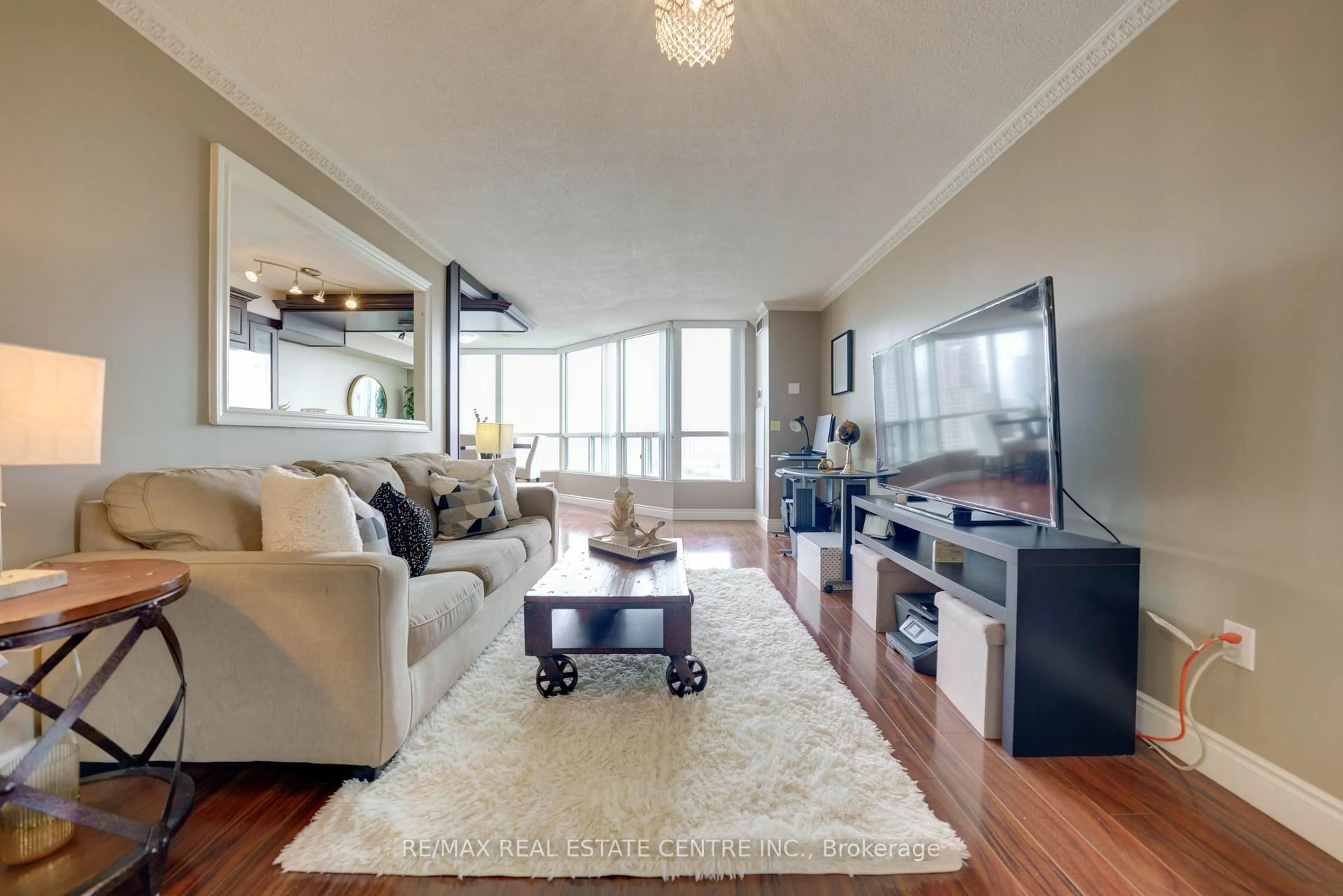 Living room with furniture, unknown for 4470 Tucana Crt #2104, Mississauga Ontario L5R 3K8