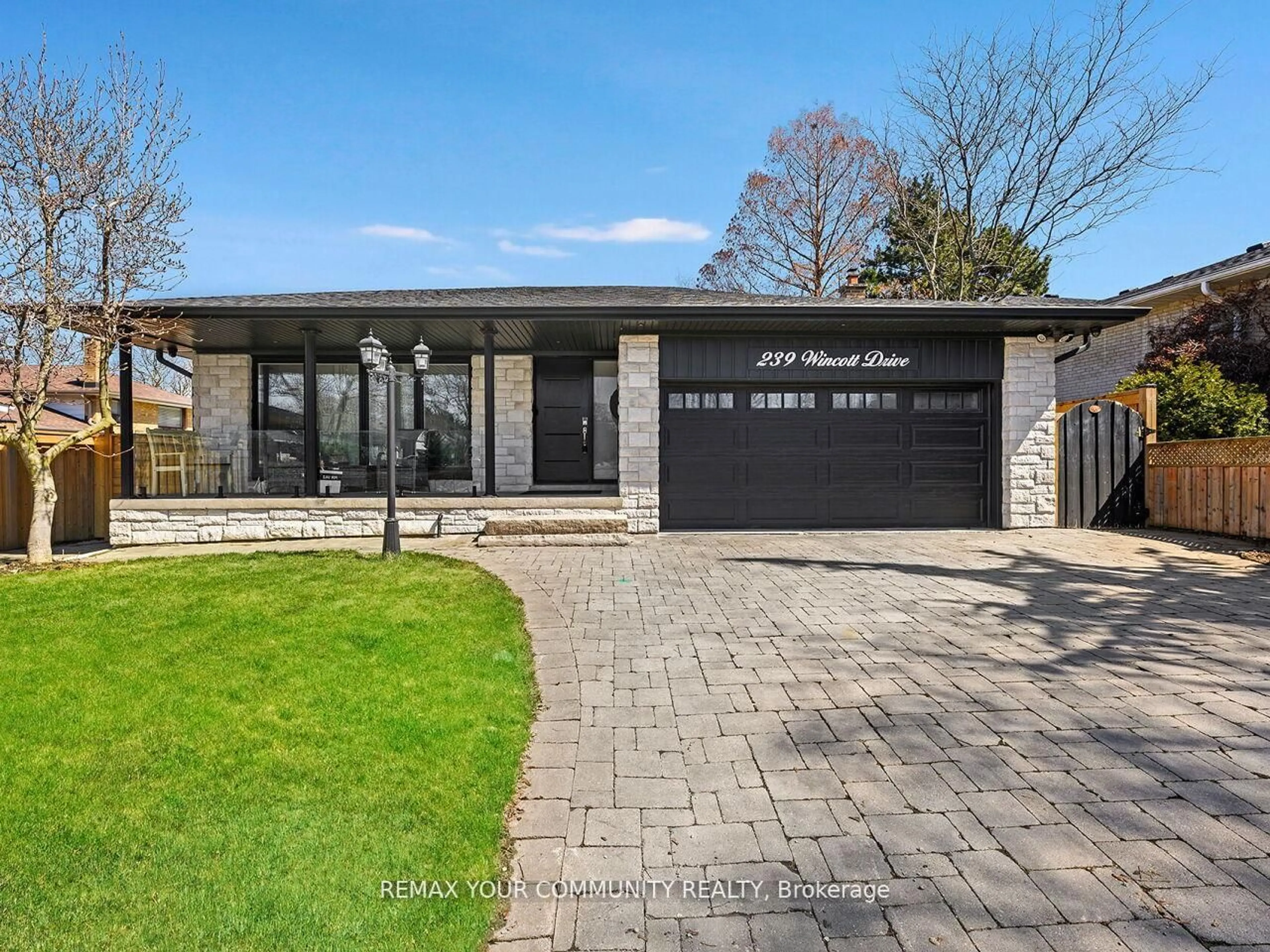 Home with brick exterior material, street for 239 Wincott Dr, Toronto Ontario M9R 2R6