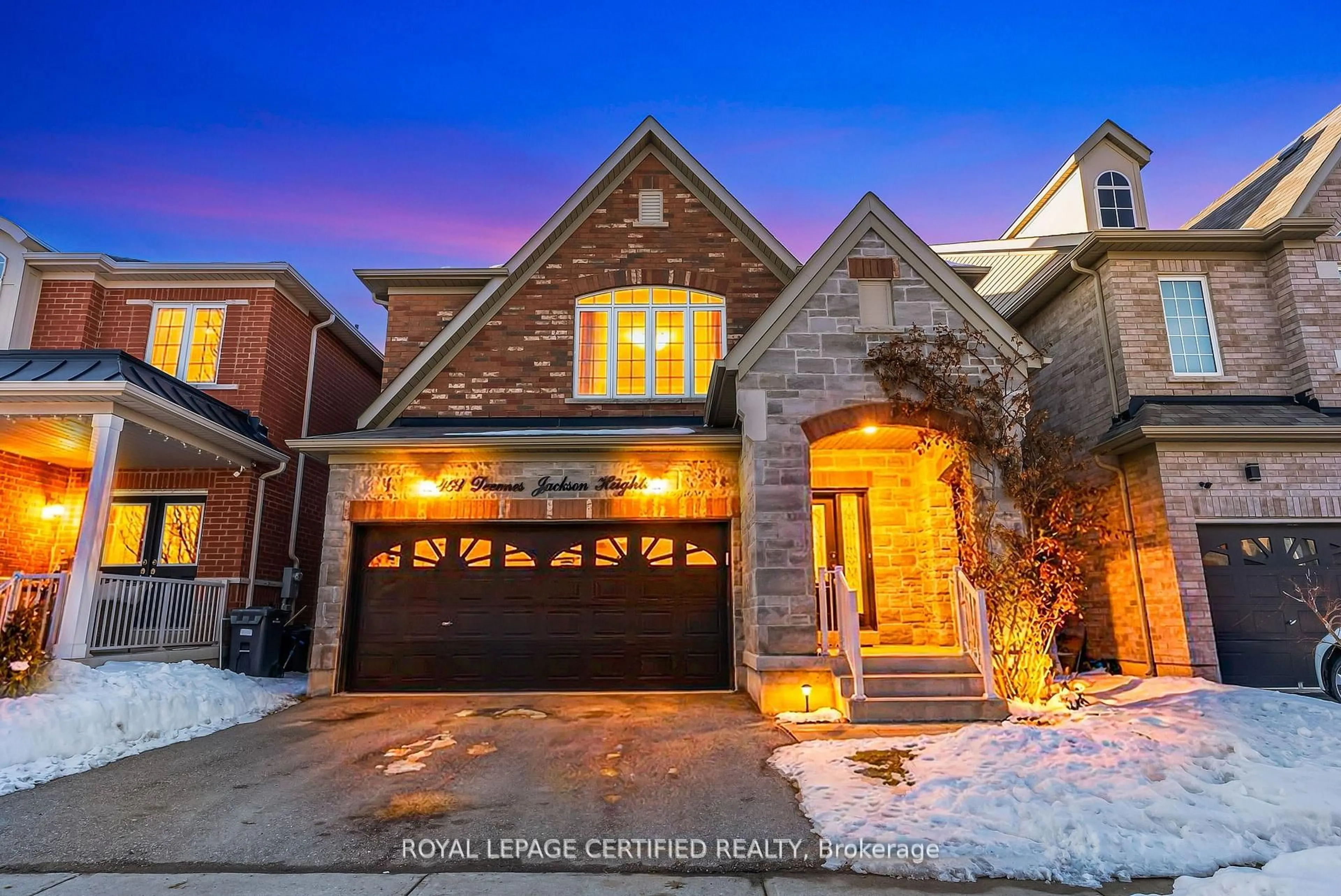 Home with brick exterior material, street for 461 Downes Jackson Hts, Milton Ontario L9T 8V7