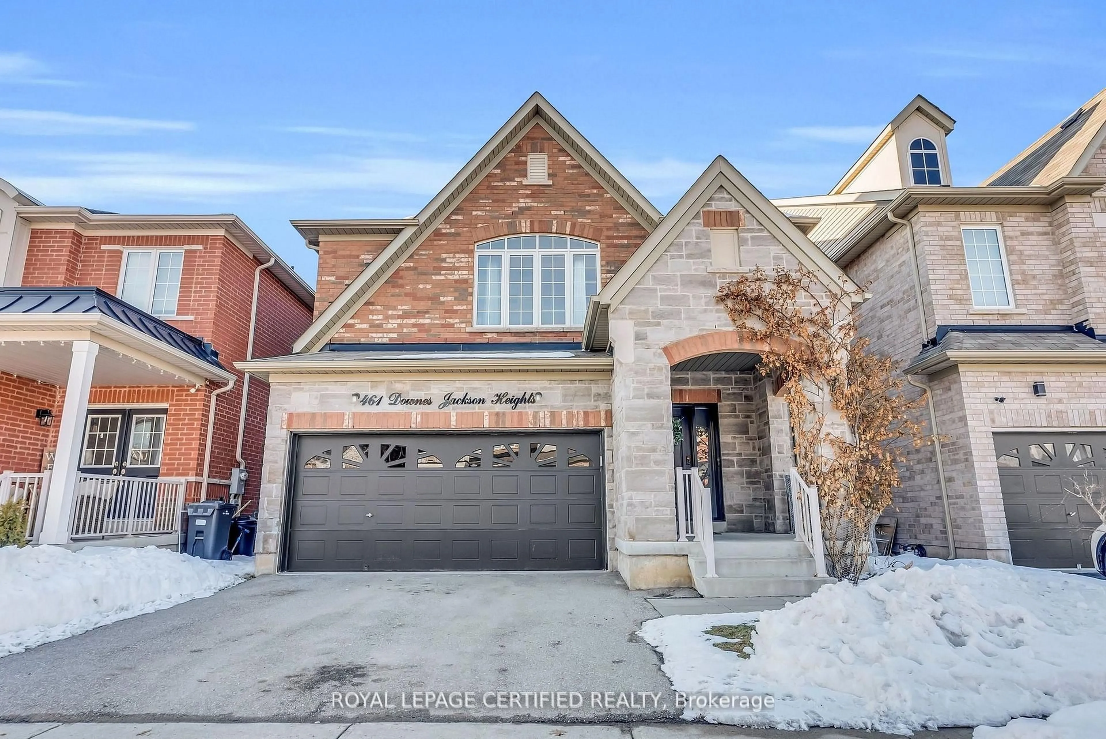 Home with brick exterior material, street for 461 Downes Jackson Hts, Milton Ontario L9T 8V7