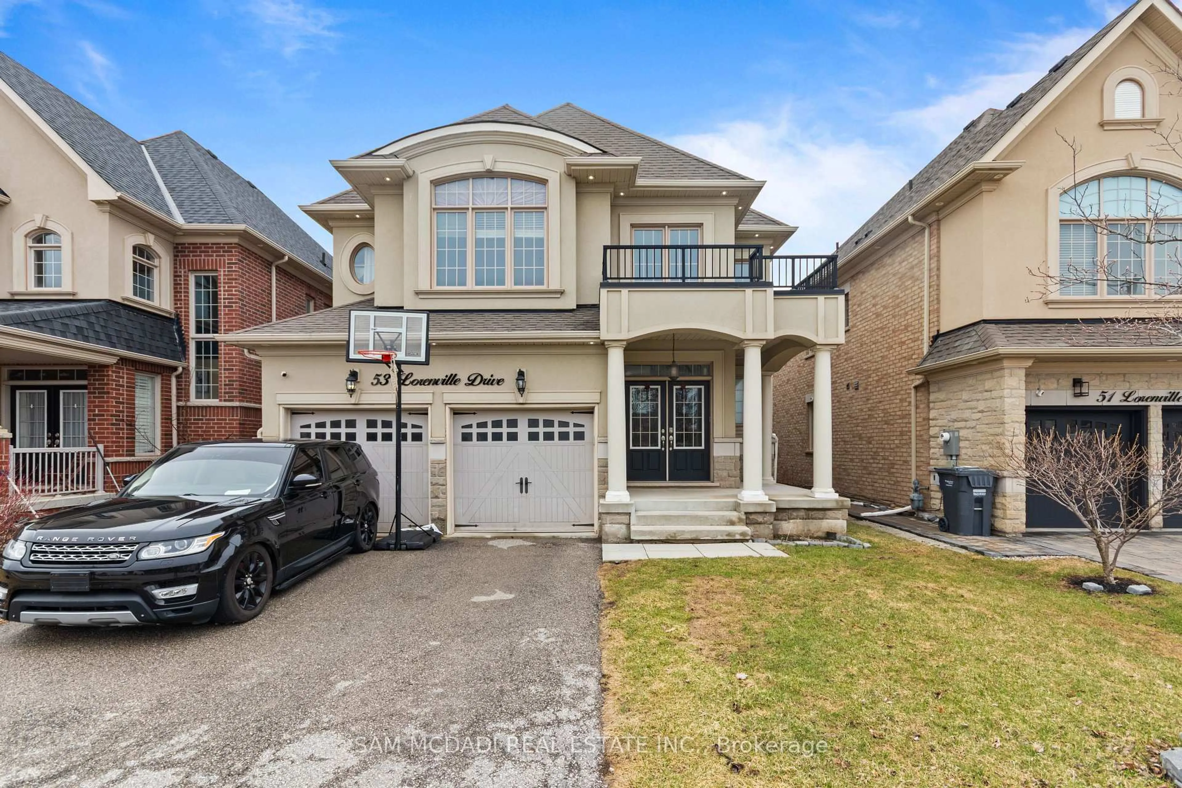 Home with brick exterior material, street for 53 Lorenville Dr, Brampton Ontario L6X 3A5