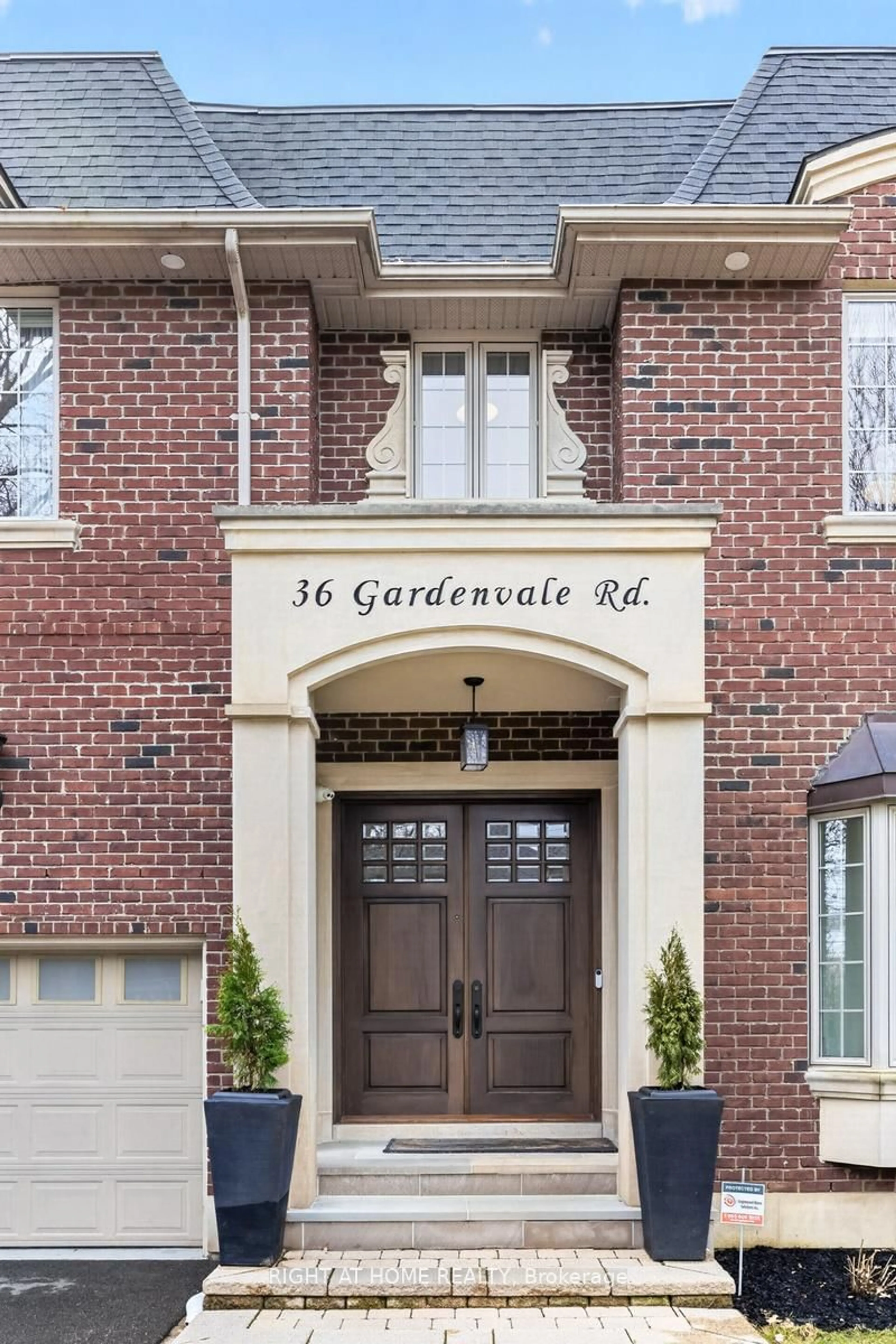 Home with brick exterior material, street for 36 Gardenvale Rd, Toronto Ontario M8Z 4B9