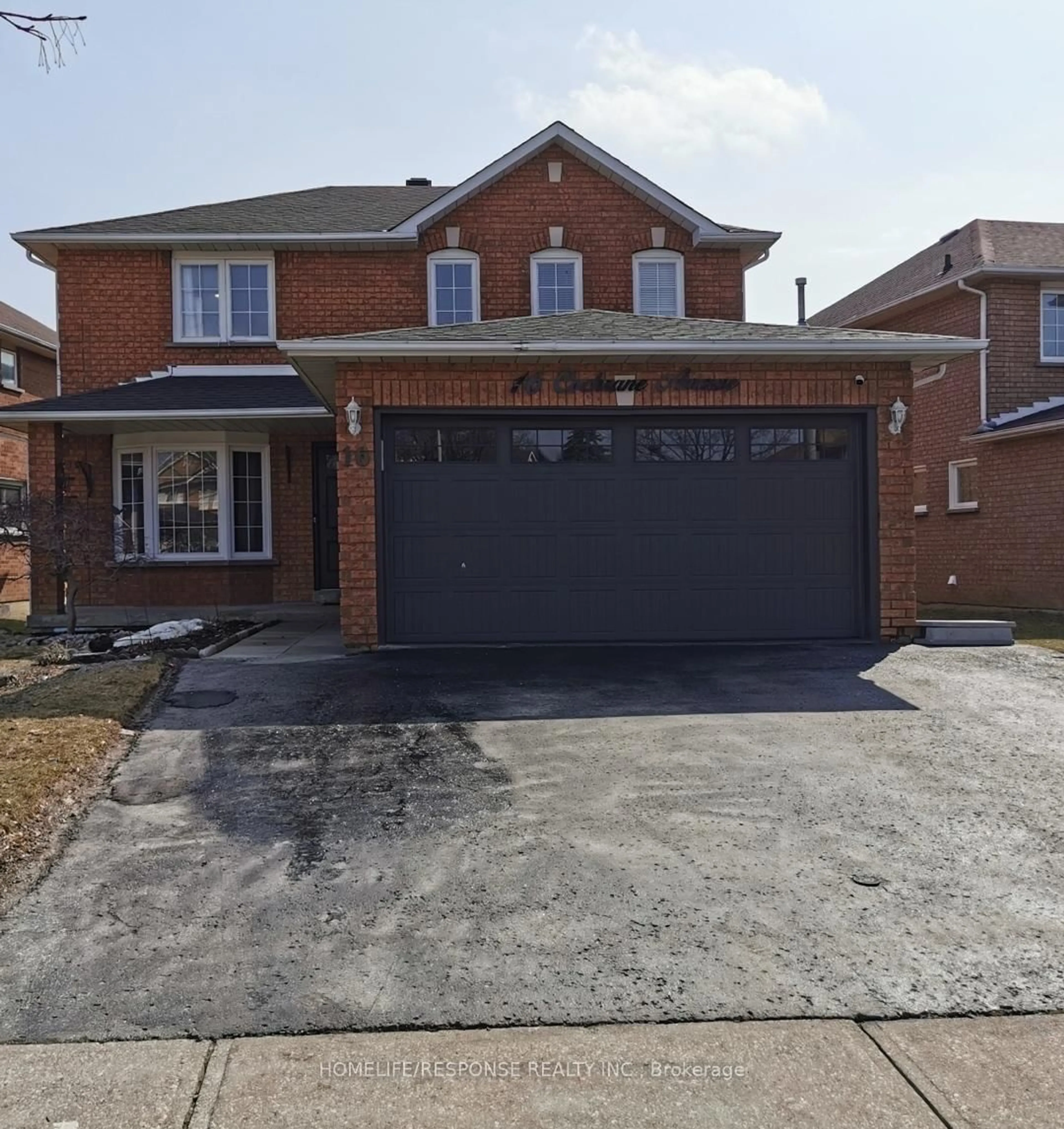 Home with brick exterior material, street for 16 Cochrane Ave, Brampton Ontario L6Z 4J4