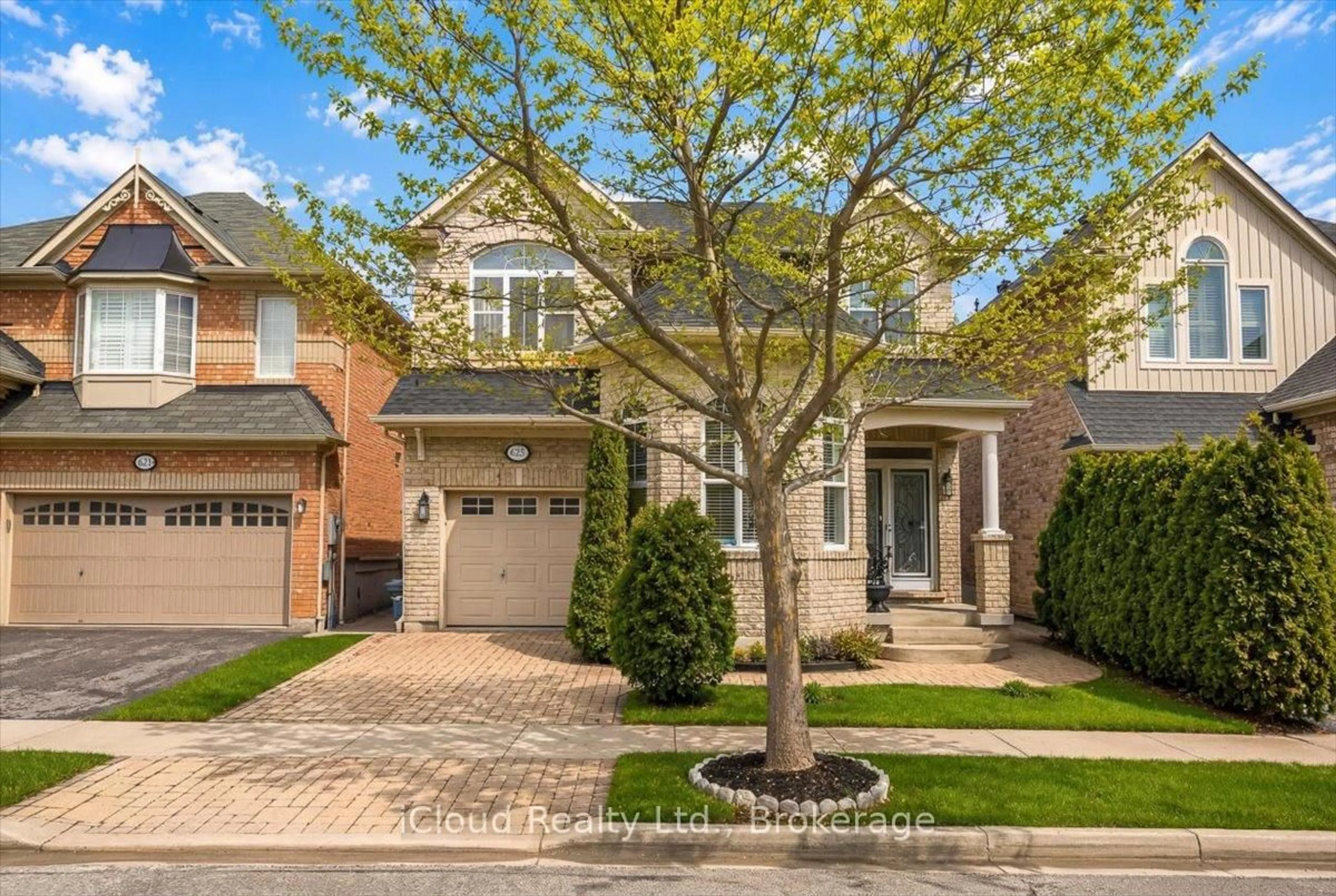 Home with brick exterior material, street for 625 Laughren Cres, Milton Ontario L9T 0G6