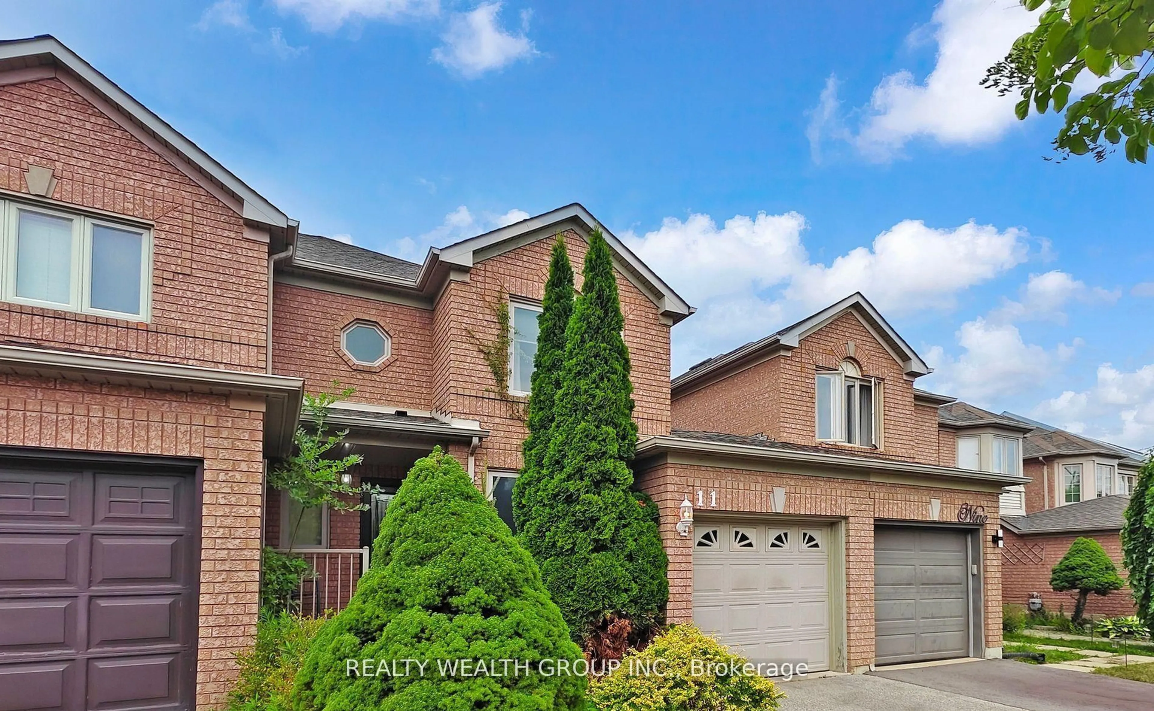Home with brick exterior material, street for 11 Birchcliffe Dr, Brampton Ontario L6Z 4T3