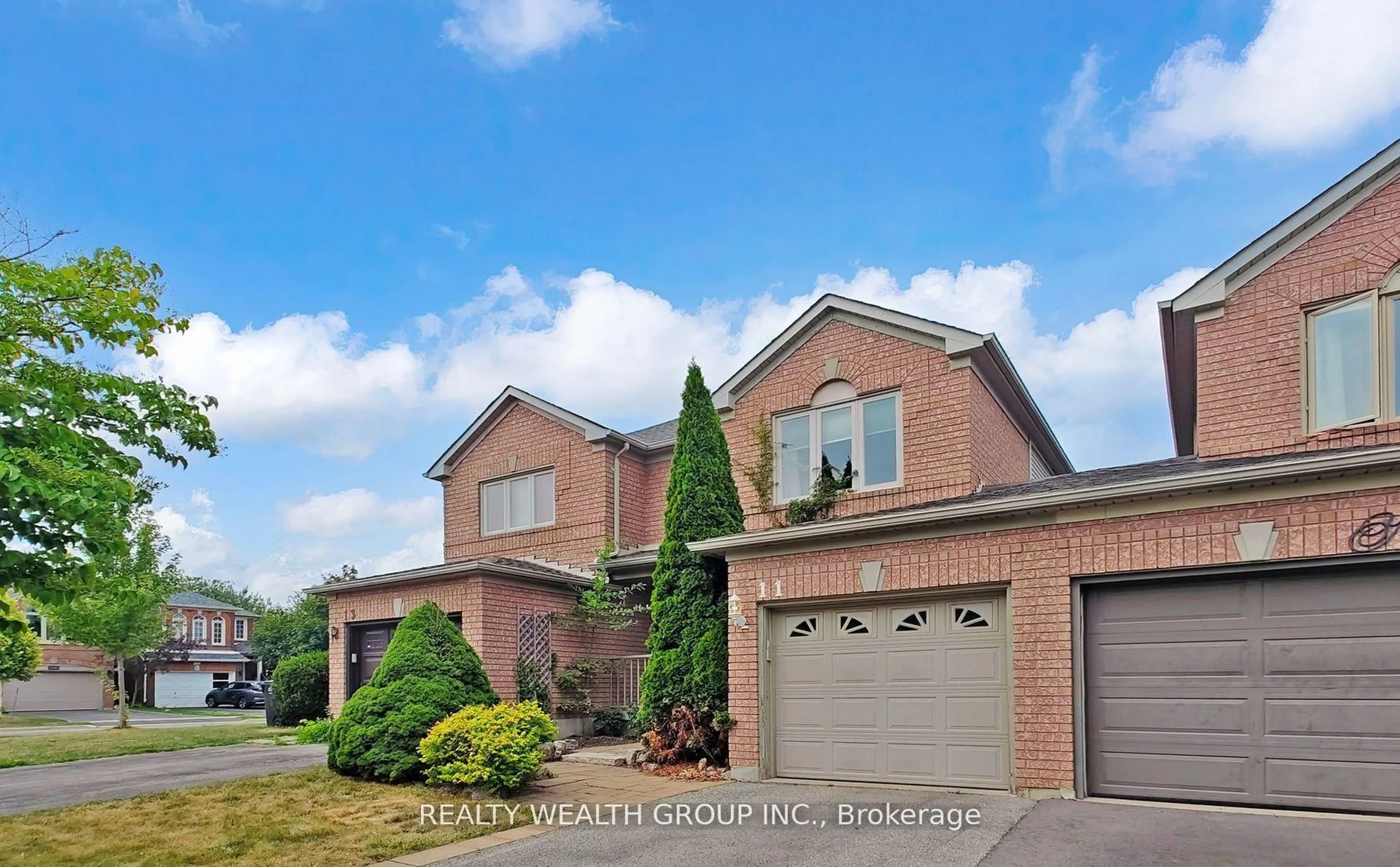 Home with brick exterior material, street for 11 Birchcliffe Dr, Brampton Ontario L6Z 4T3