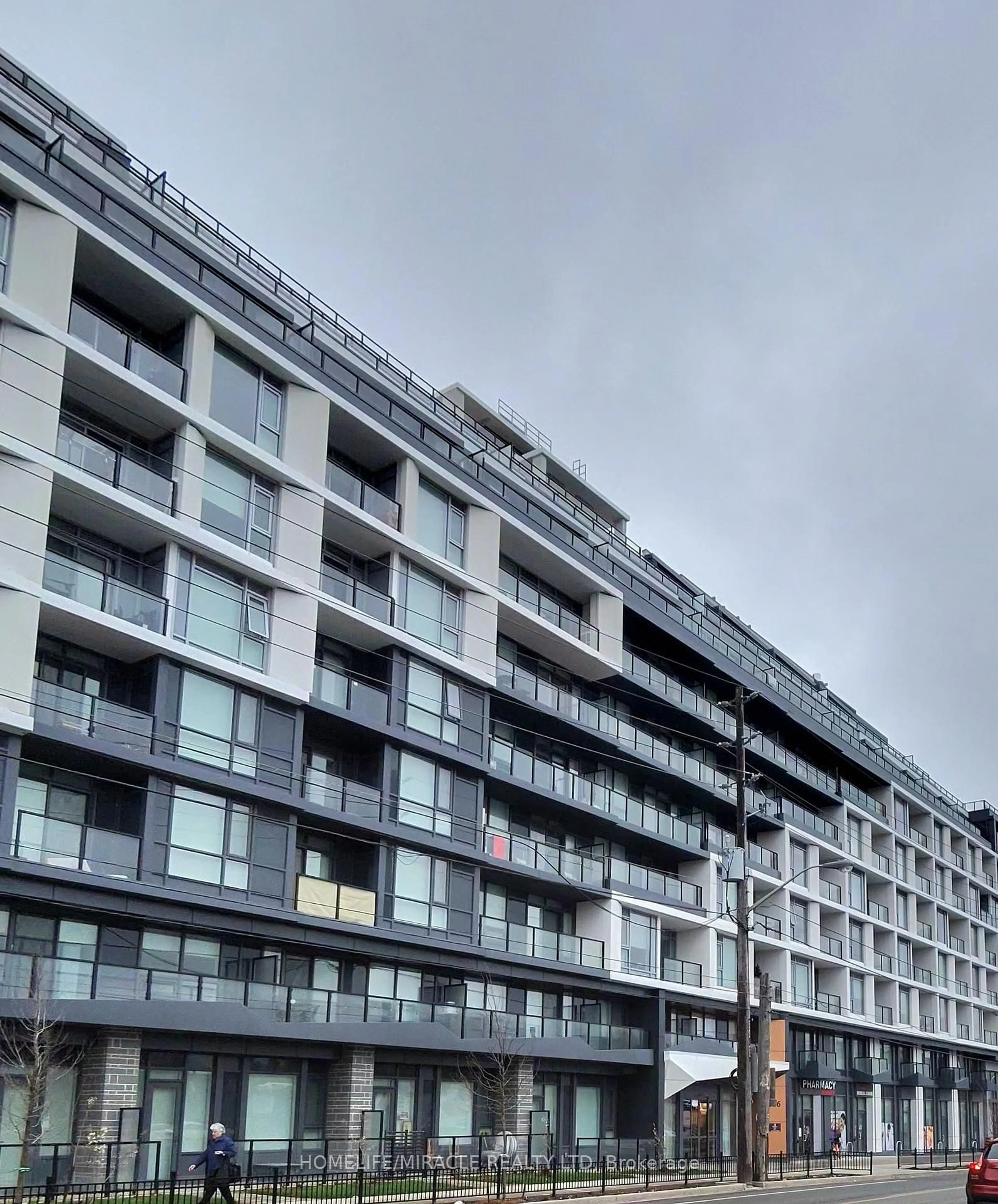 Balcony in the apartment, unknown for 556 Marlee Ave #613, Toronto Ontario M6B 0B1