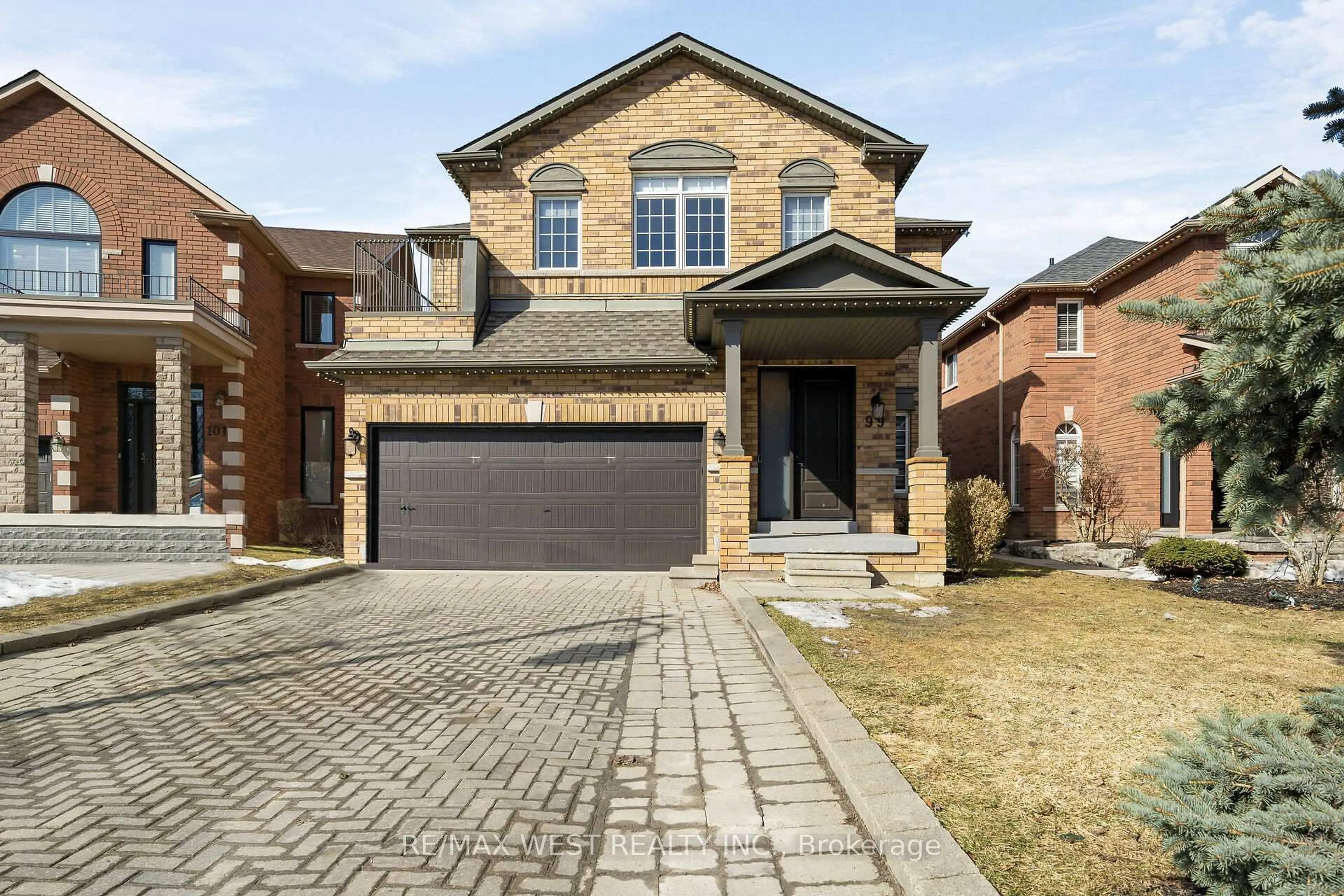 Home with brick exterior material, street for 99 Gray Park Dr, Caledon Ontario L7E 2N5