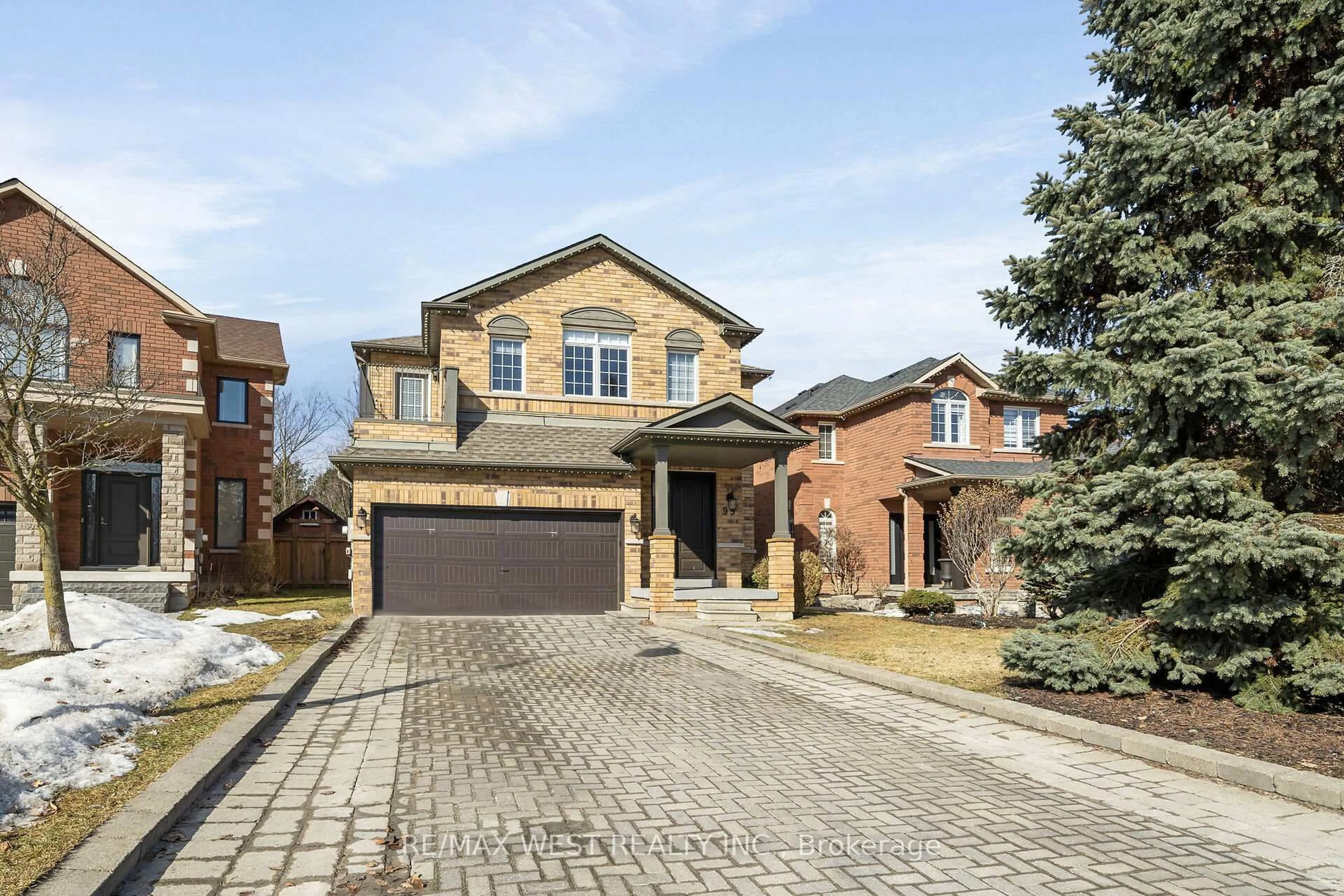 Home with brick exterior material, street for 99 Gray Park Dr, Caledon Ontario L7E 2N5