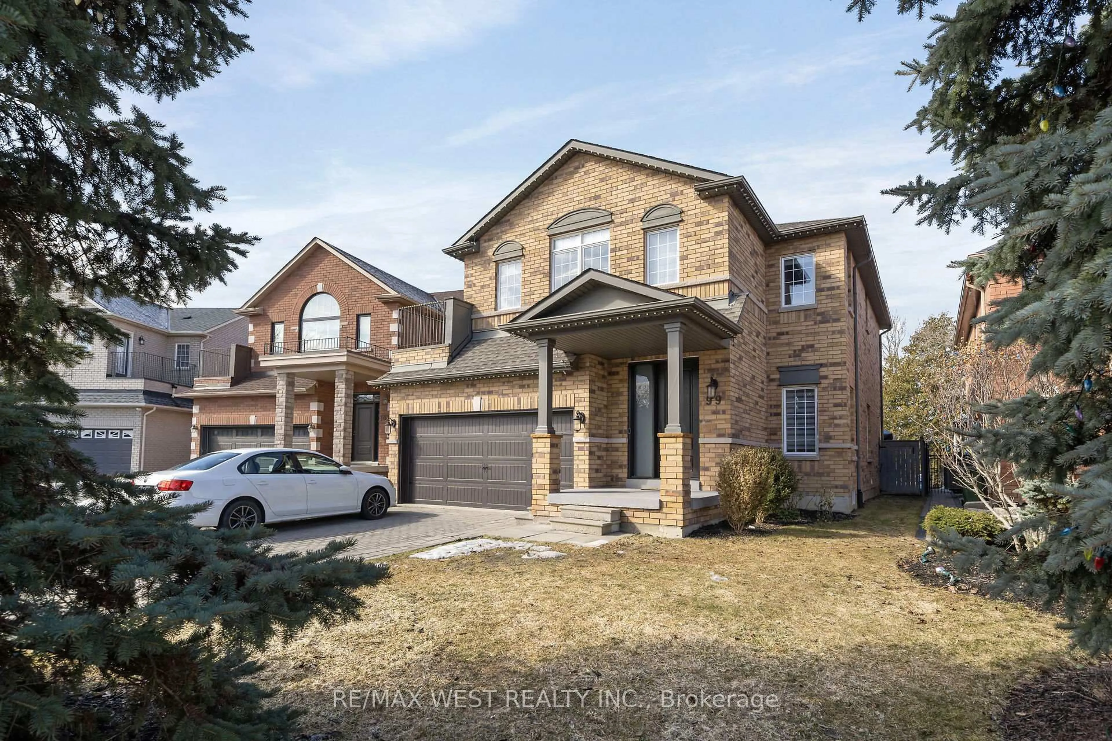 Home with brick exterior material, street for 99 Gray Park Dr, Caledon Ontario L7E 2N5