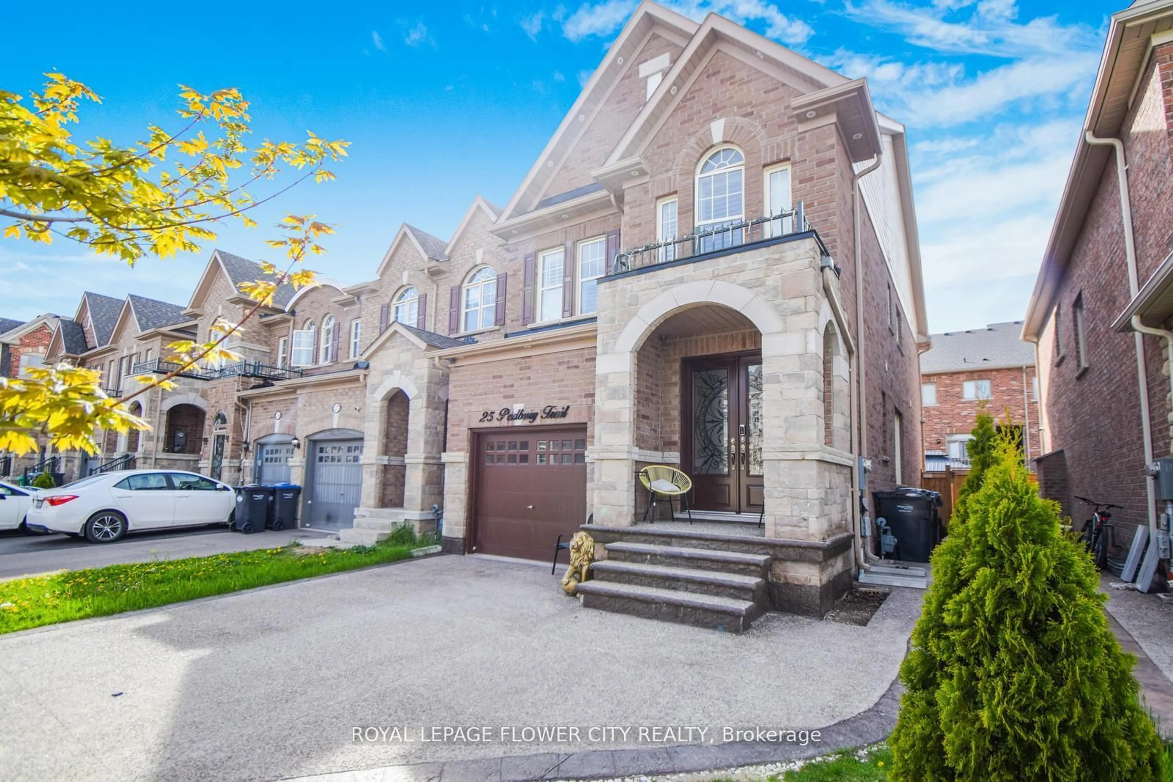 Home with brick exterior material, street for 25 Padbury Tr, Brampton Ontario L7A 4V2