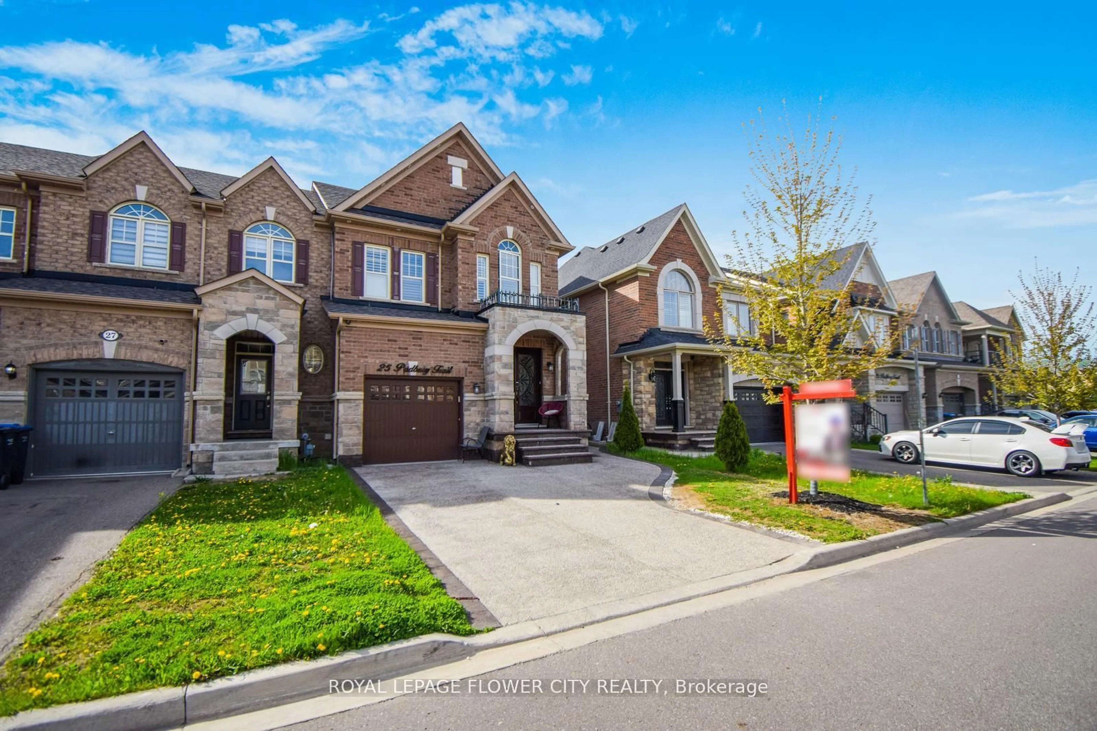 Home with brick exterior material, street for 25 Padbury Tr, Brampton Ontario L7A 4V2