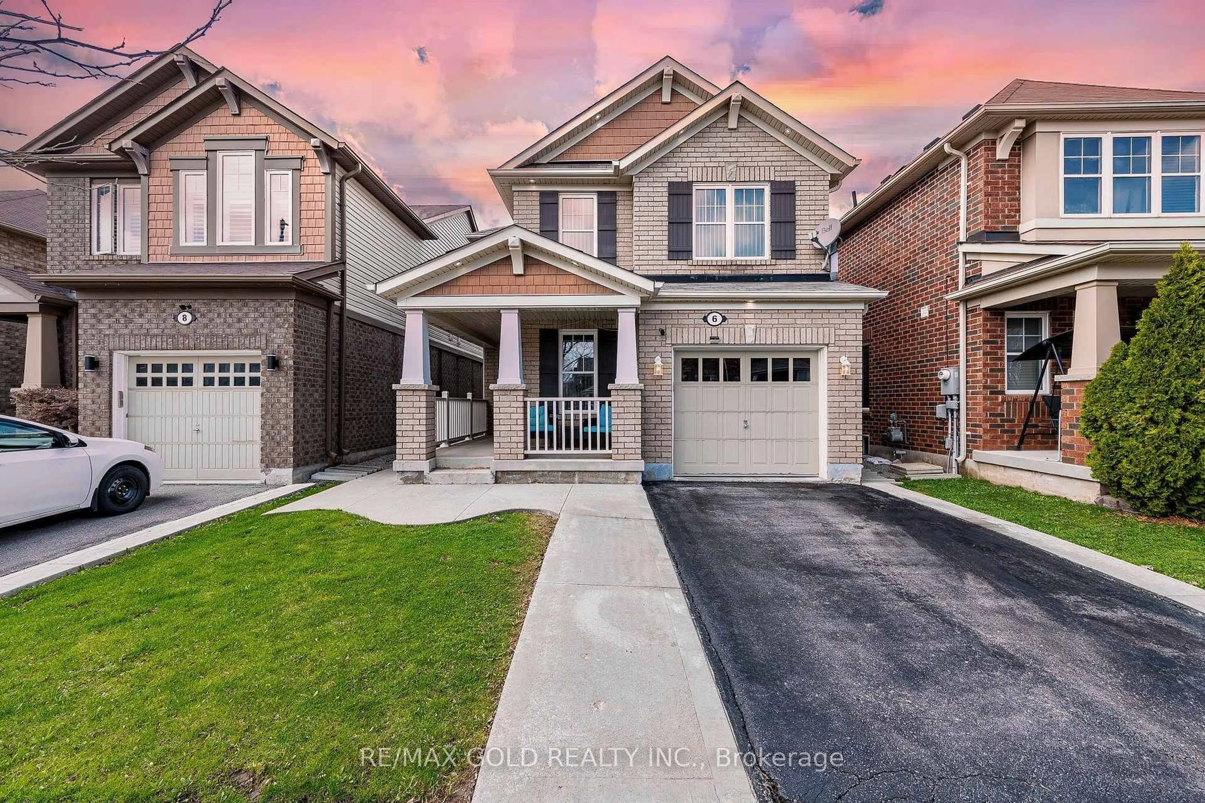 Home with brick exterior material, street for 6 Clenston Rd, Brampton Ontario L7A 0P6