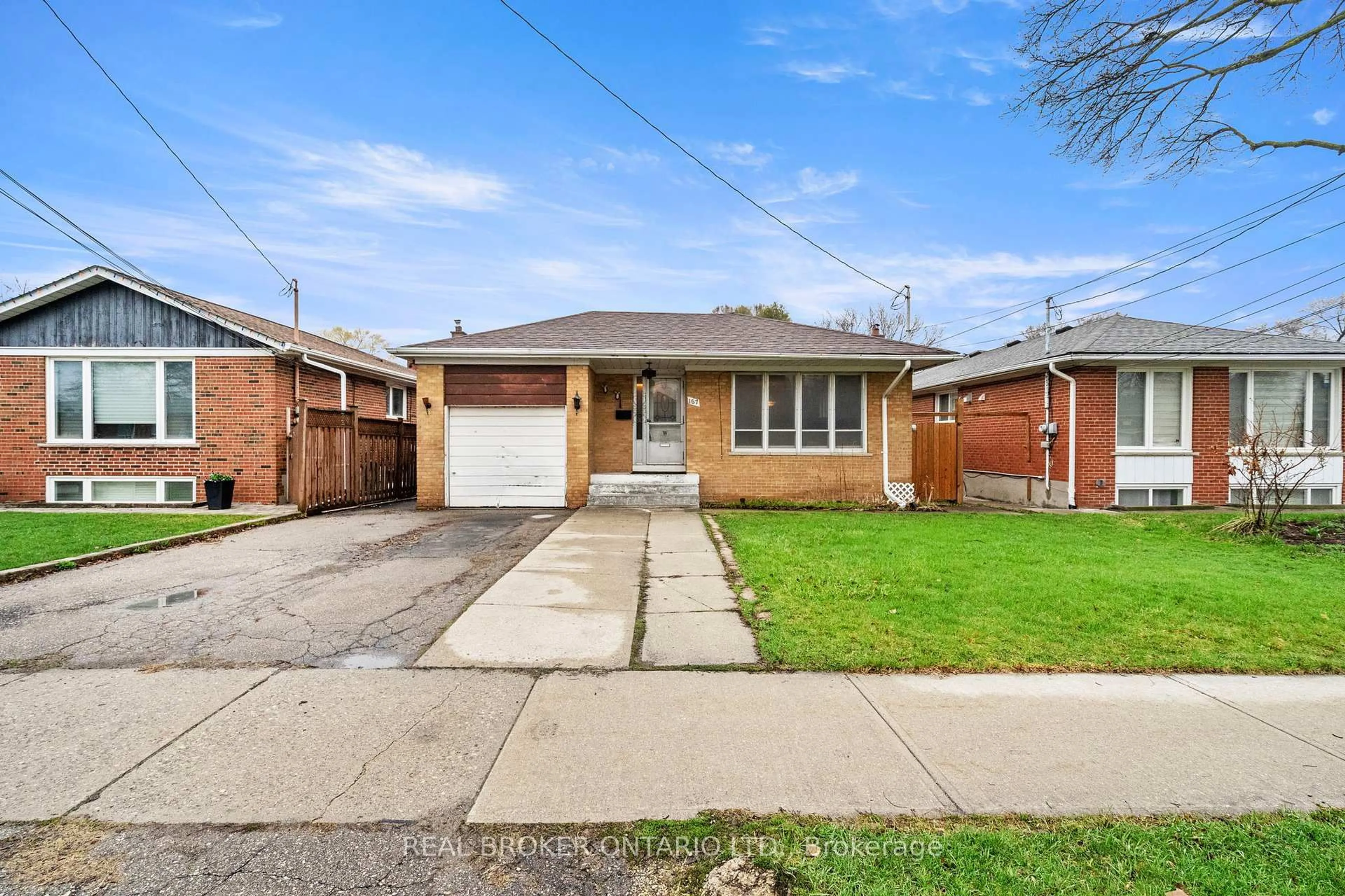 Home with brick exterior material, street for 167 Jeffcoat Dr, Toronto Ontario M9W 3C4
