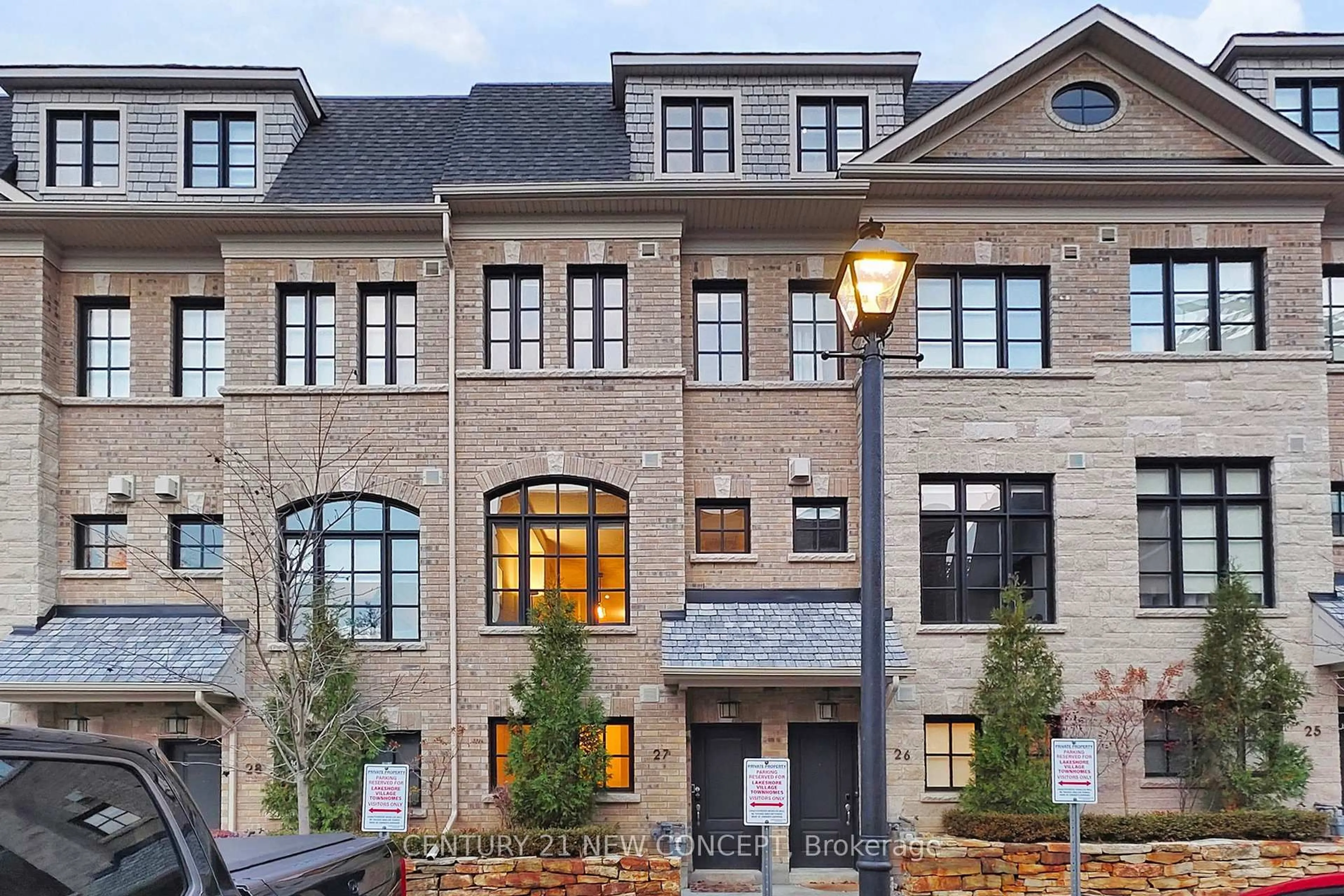 Home with brick exterior material, street for 80 Daisy Ave #27, Toronto Ontario M9W 0B7