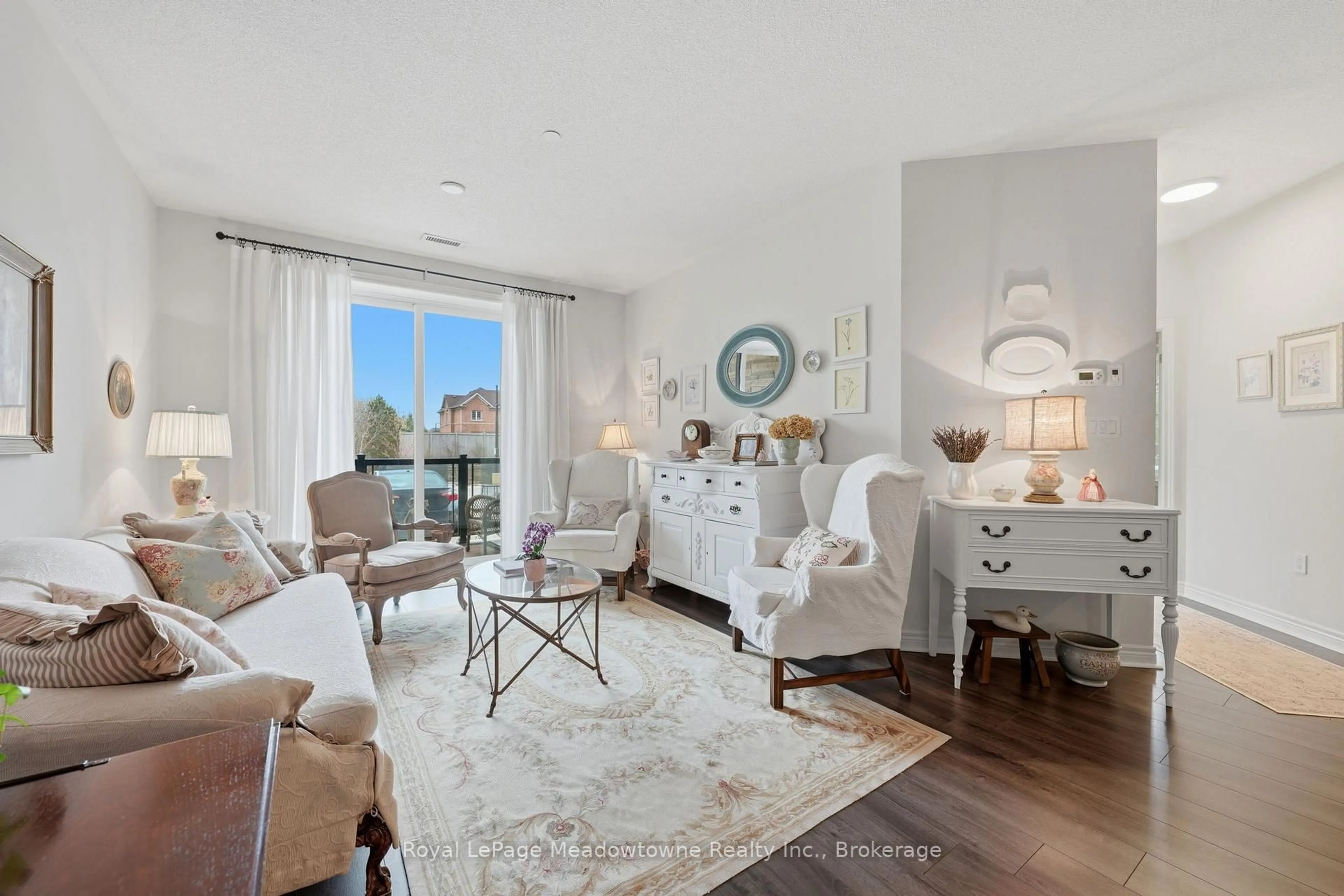 Living room with furniture, unknown for 33 Whitmer St #109, Milton Ontario L9T 8P9