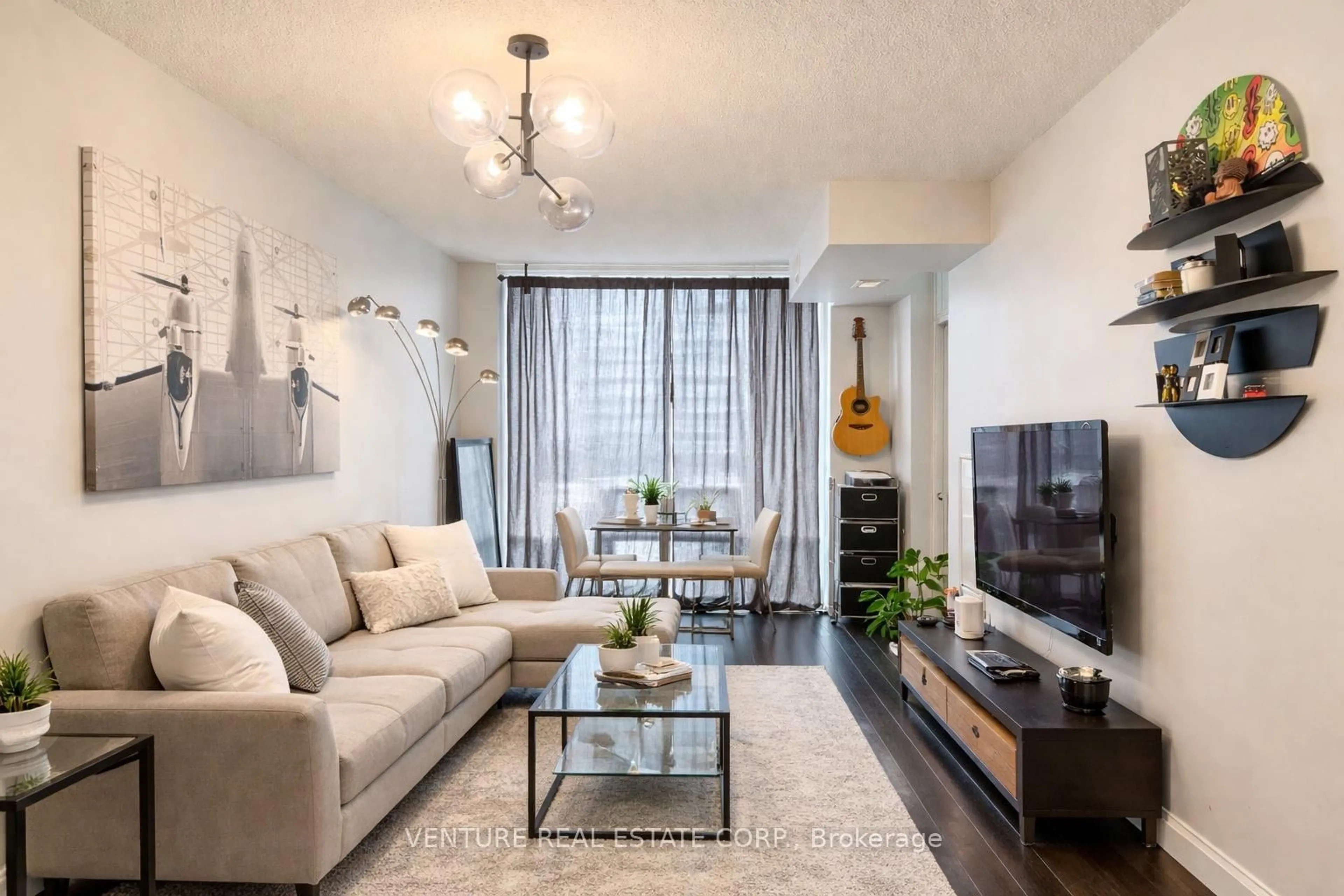 Living room with furniture, unknown for 3525 Kariya Dr #1005, Mississauga Ontario L5B 0C2