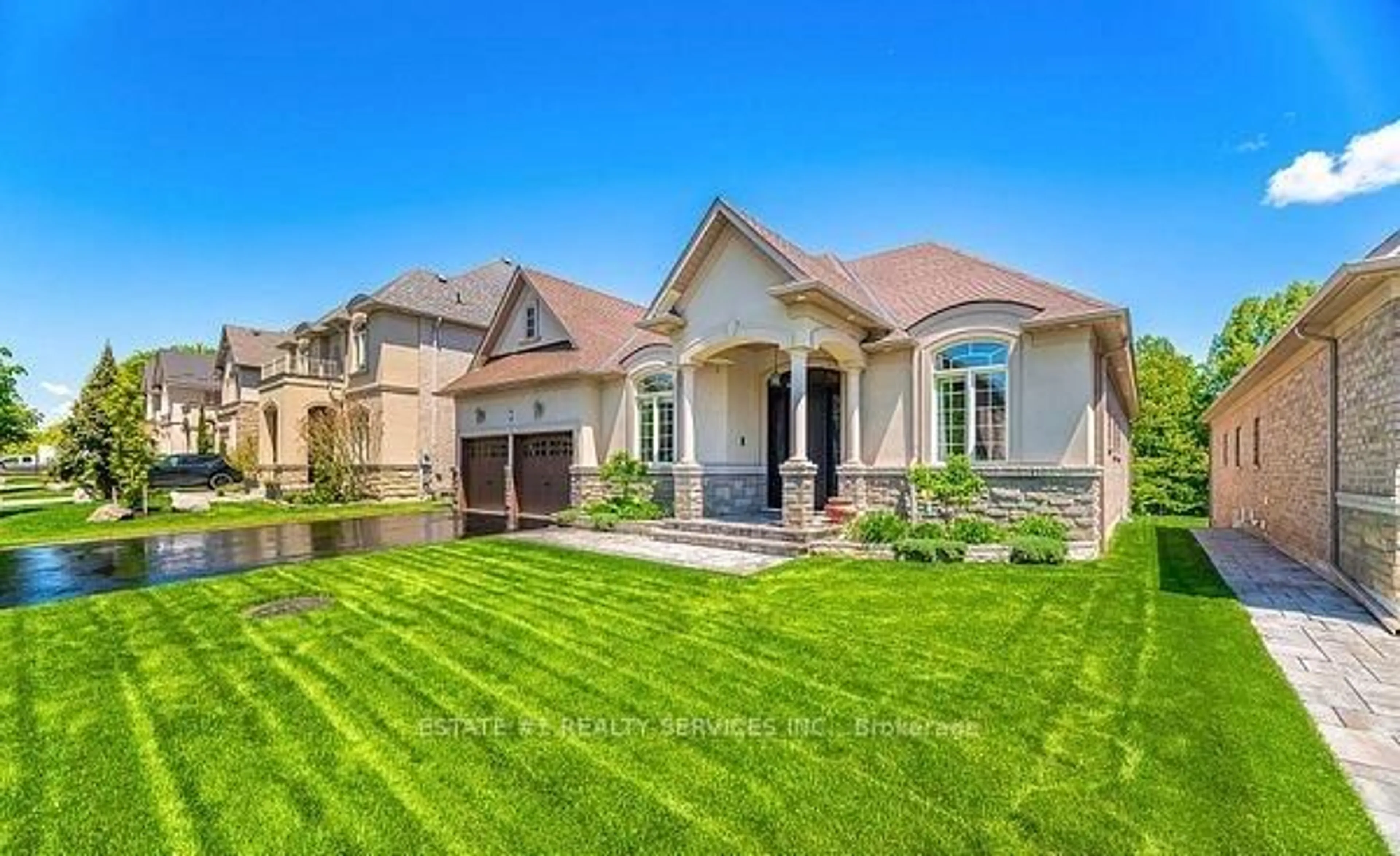 Home with brick exterior material, street for 48 Beacon Hill Dr, Brampton Ontario L6X 0V7