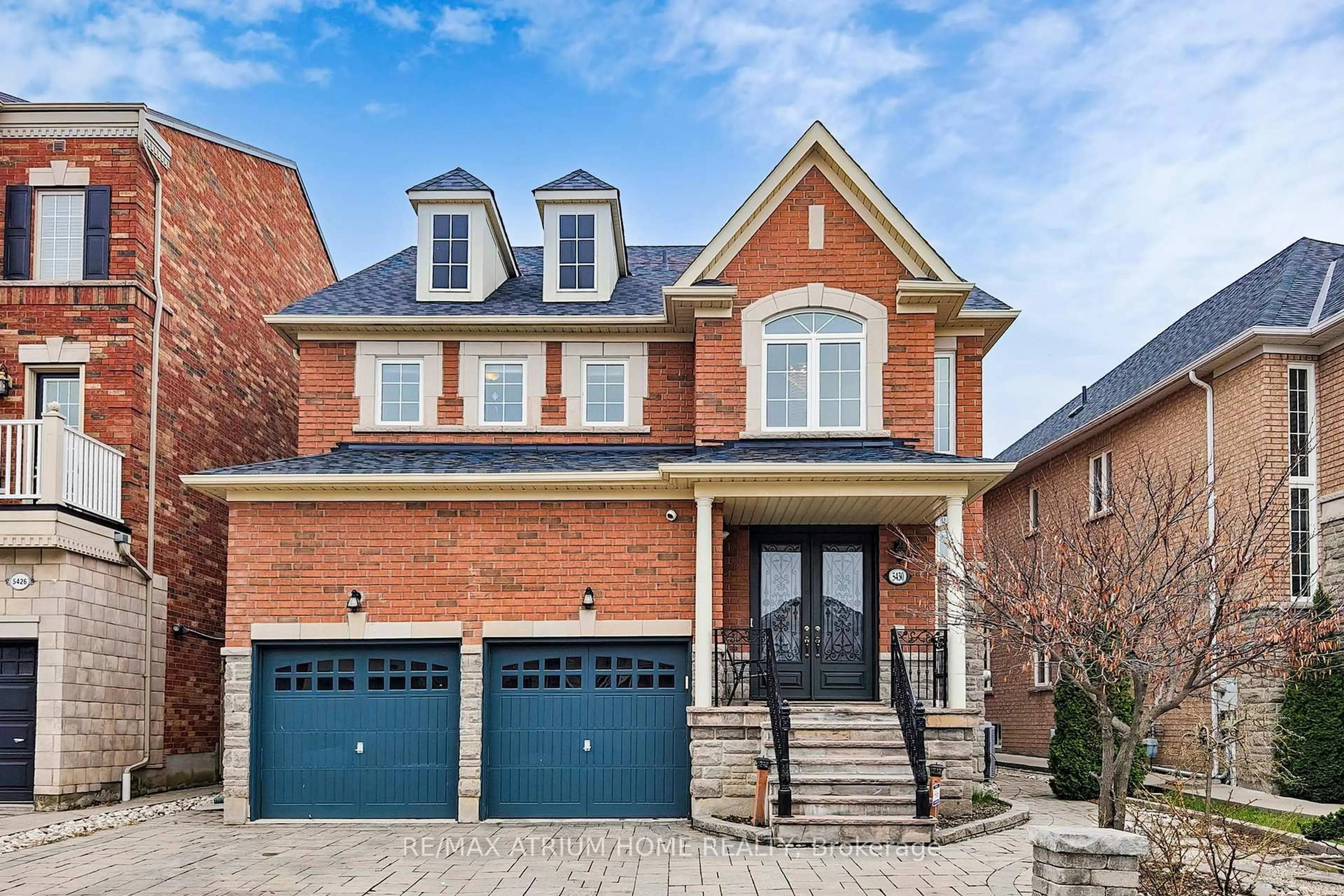 Home with brick exterior material, street for 5430 Oscar Peterson Blvd, Mississauga Ontario L5M 0B6