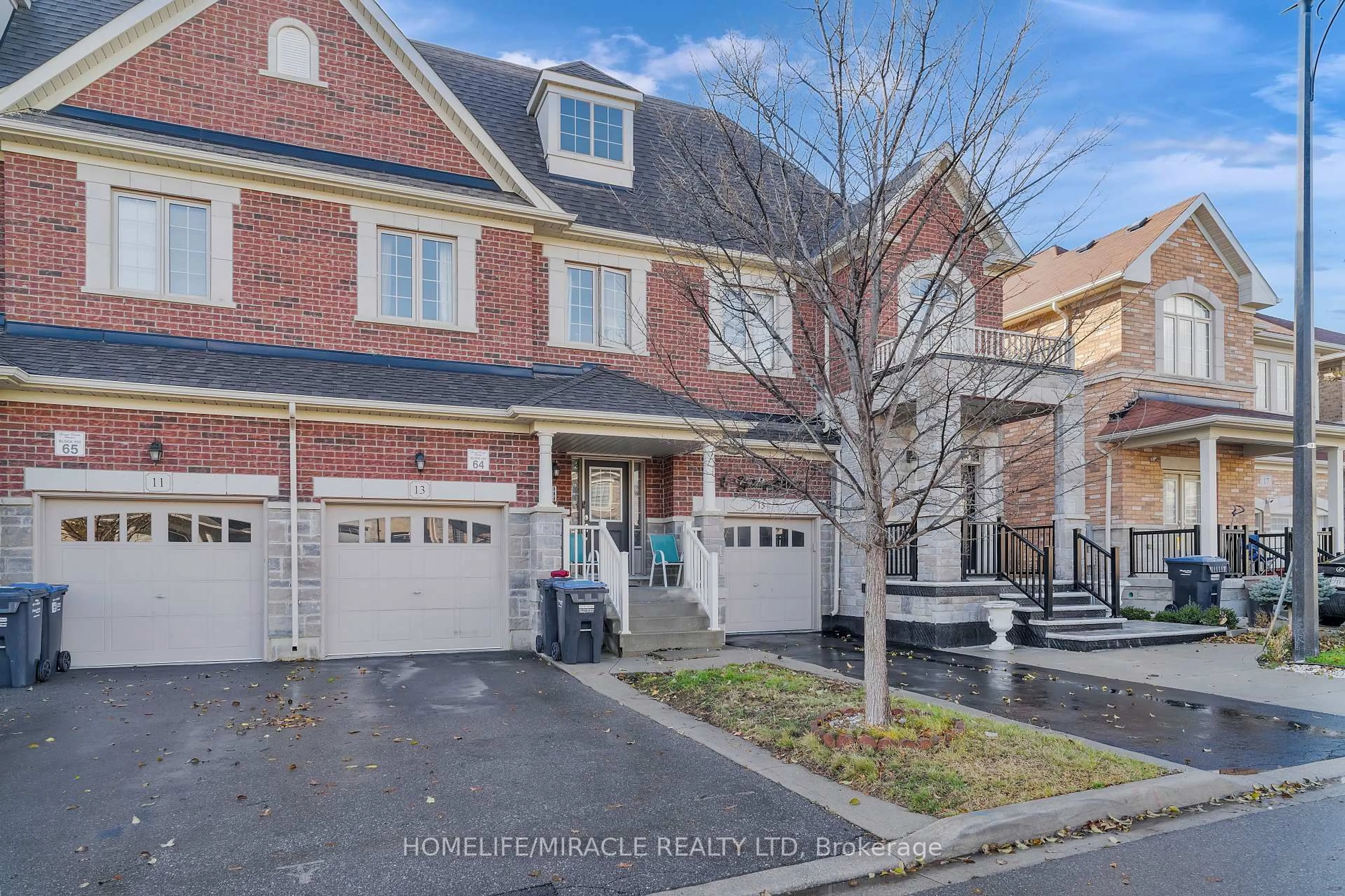 Home with brick exterior material, street for 13 Yately St, Brampton Ontario L7A 0G4