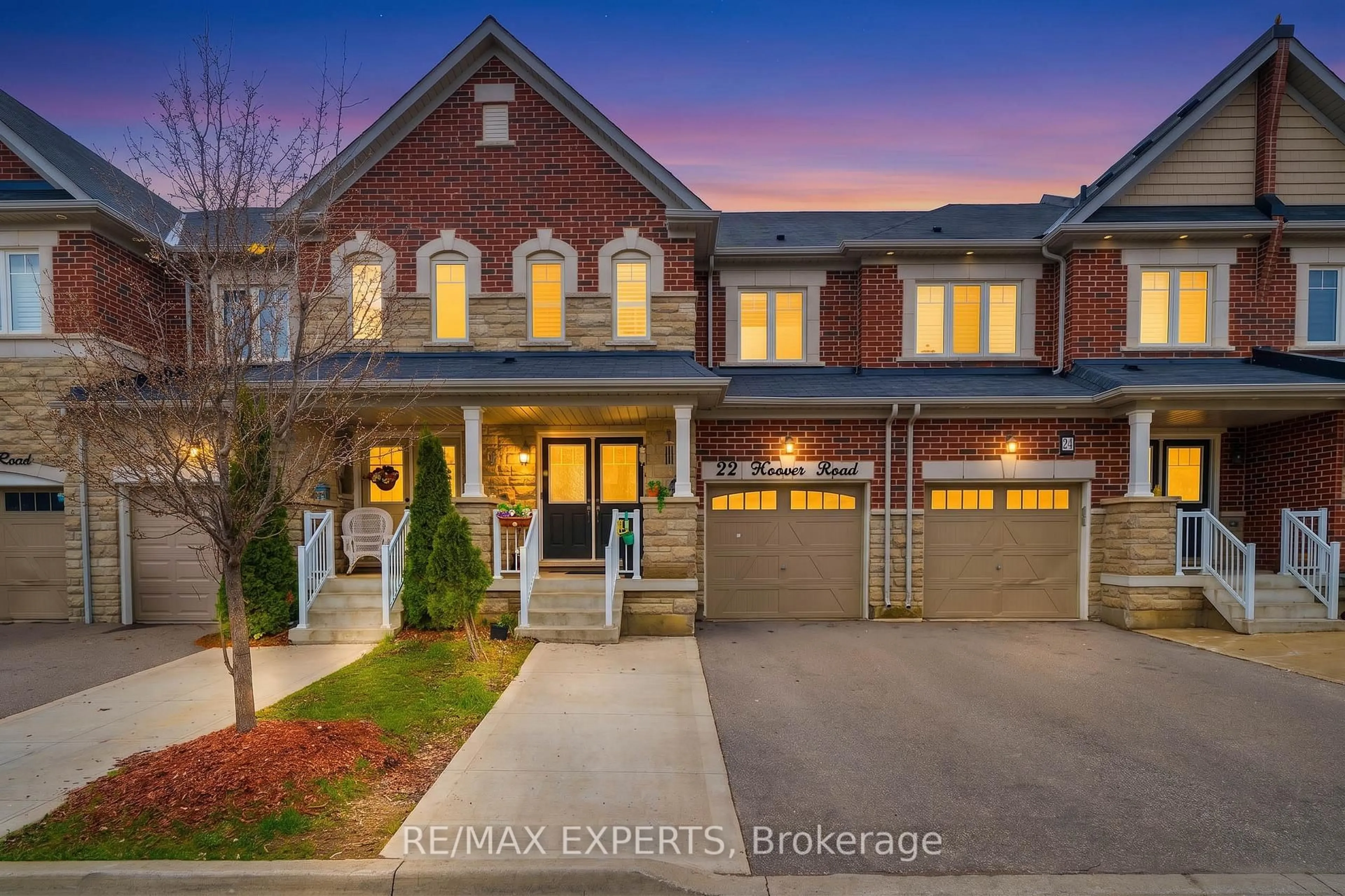 Home with brick exterior material, street for 22 Hoover Rd, Brampton Ontario L7A 4L2