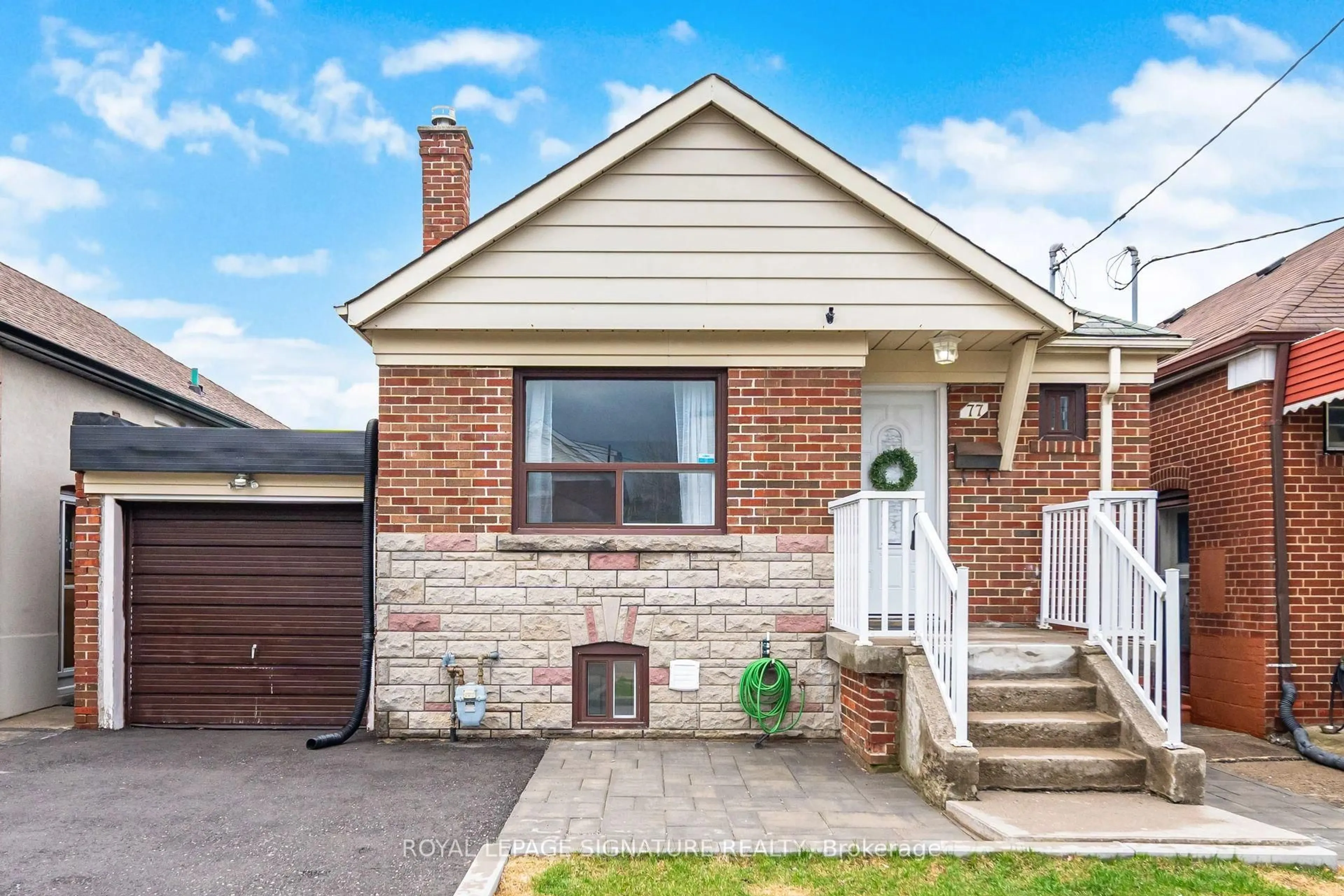 Home with brick exterior material, street for 77 Ypres Rd, Toronto Ontario M6M 1P2