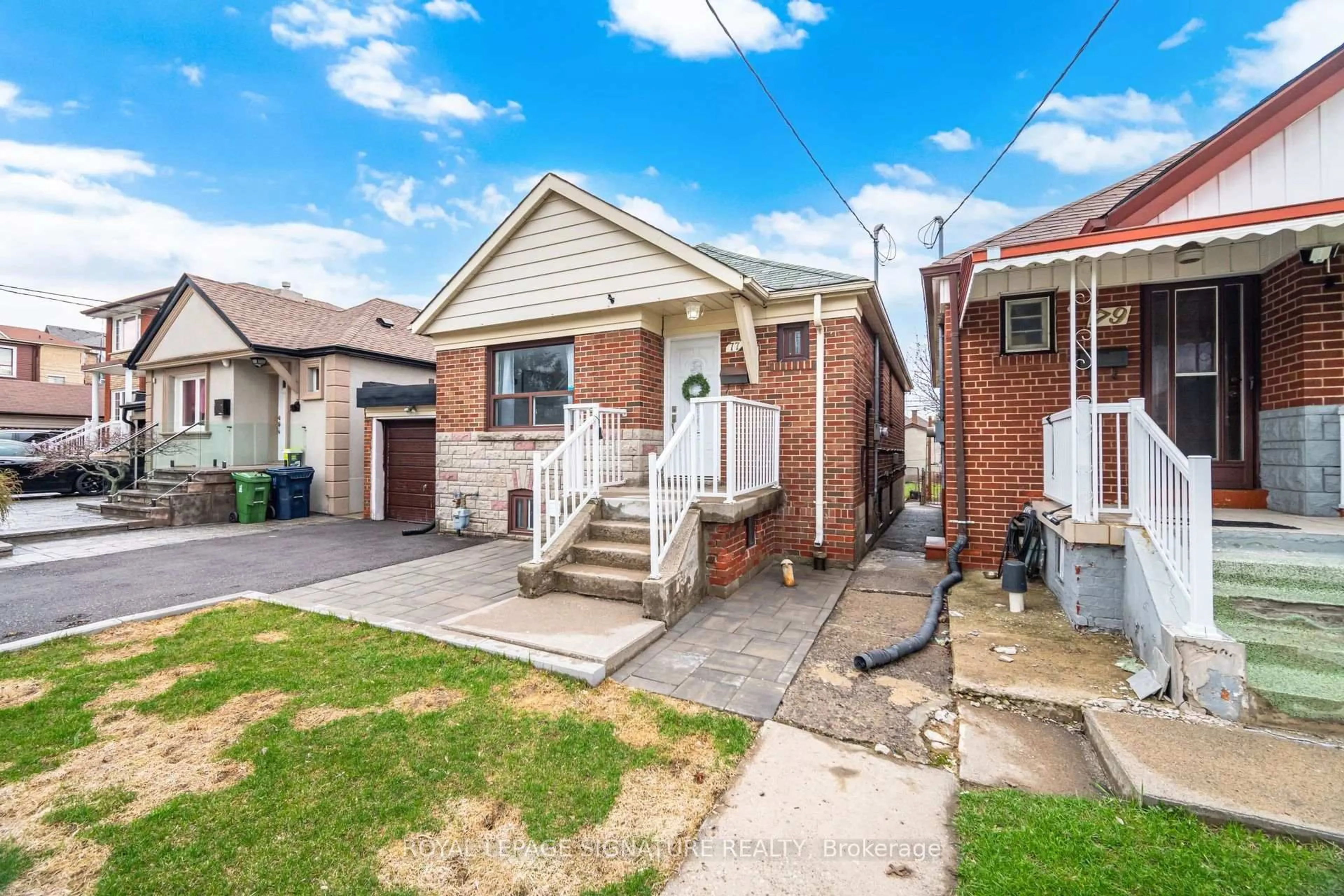 Home with brick exterior material, street for 77 Ypres Rd, Toronto Ontario M6M 1P2