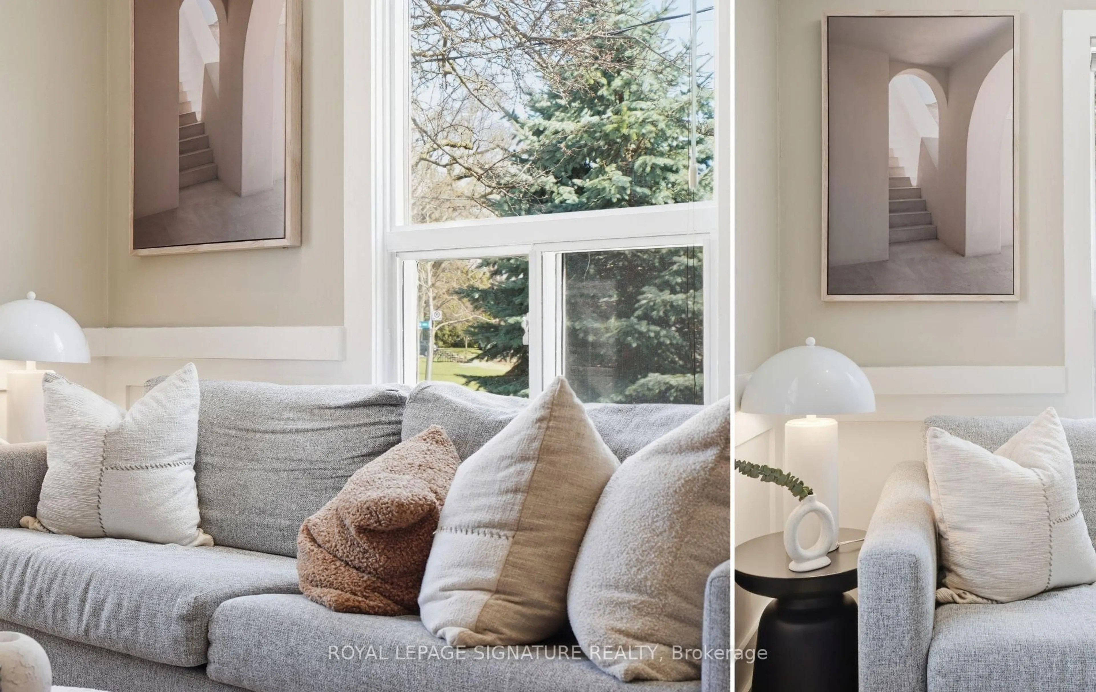 Living room with furniture, unknown for 33 Cochrane Dr, Toronto Ontario M8Z 3Z4