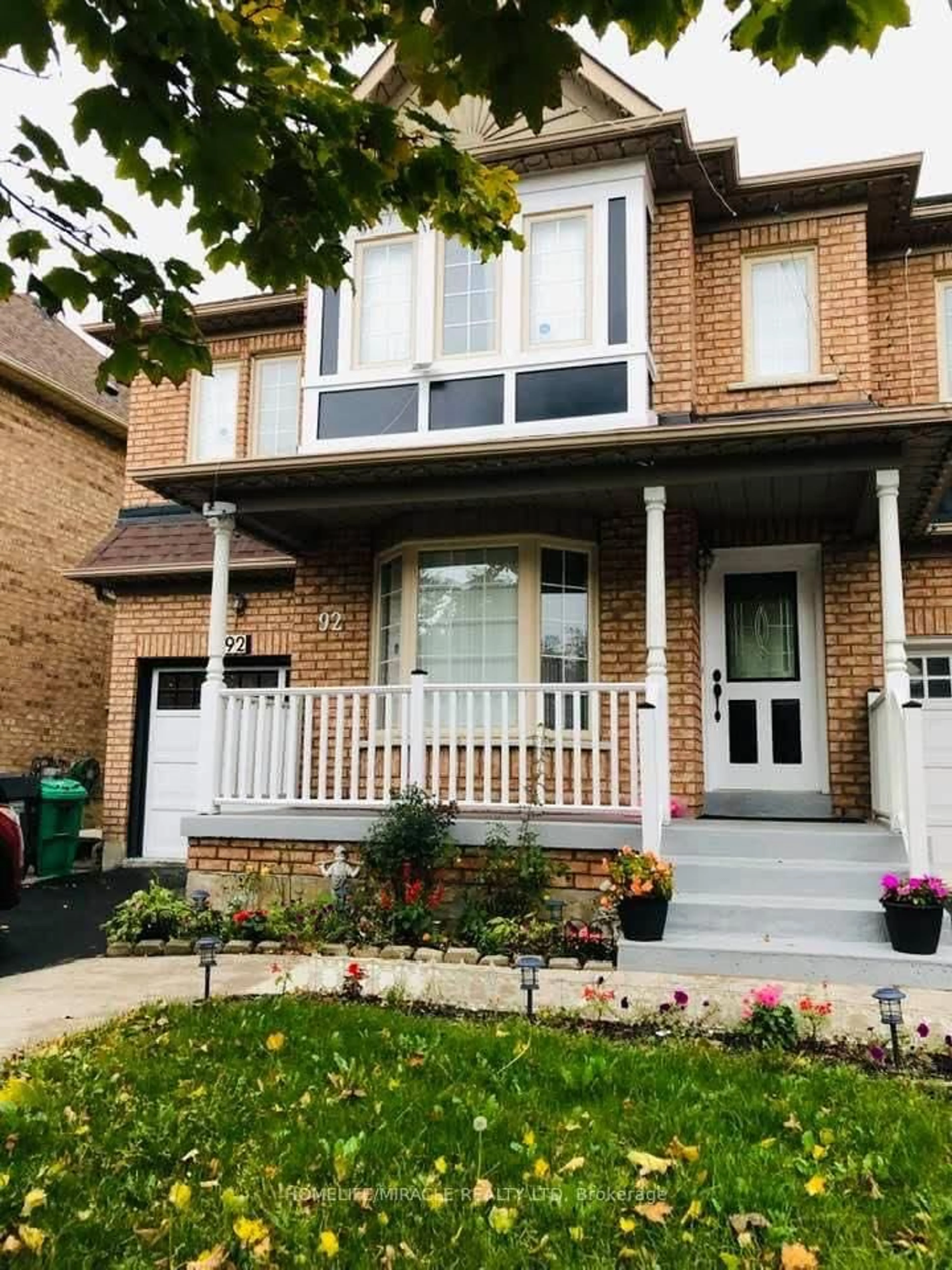 Home with brick exterior material, street for 92 Zebra Tr, Brampton Ontario L6R 2J3