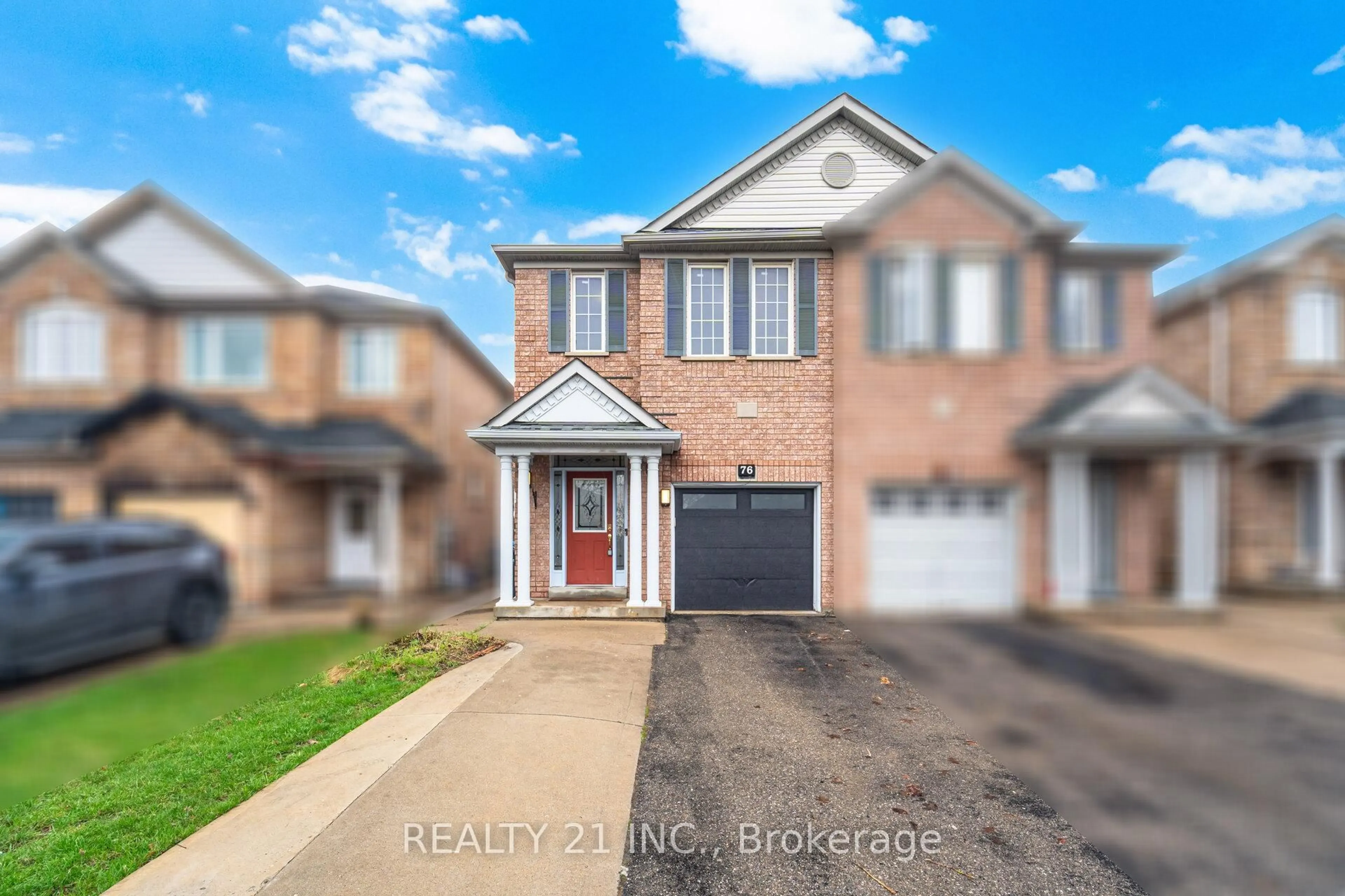 Home with brick exterior material, street for 76 Sweet Clover Cres, Brampton Ontario L6R 2Z9