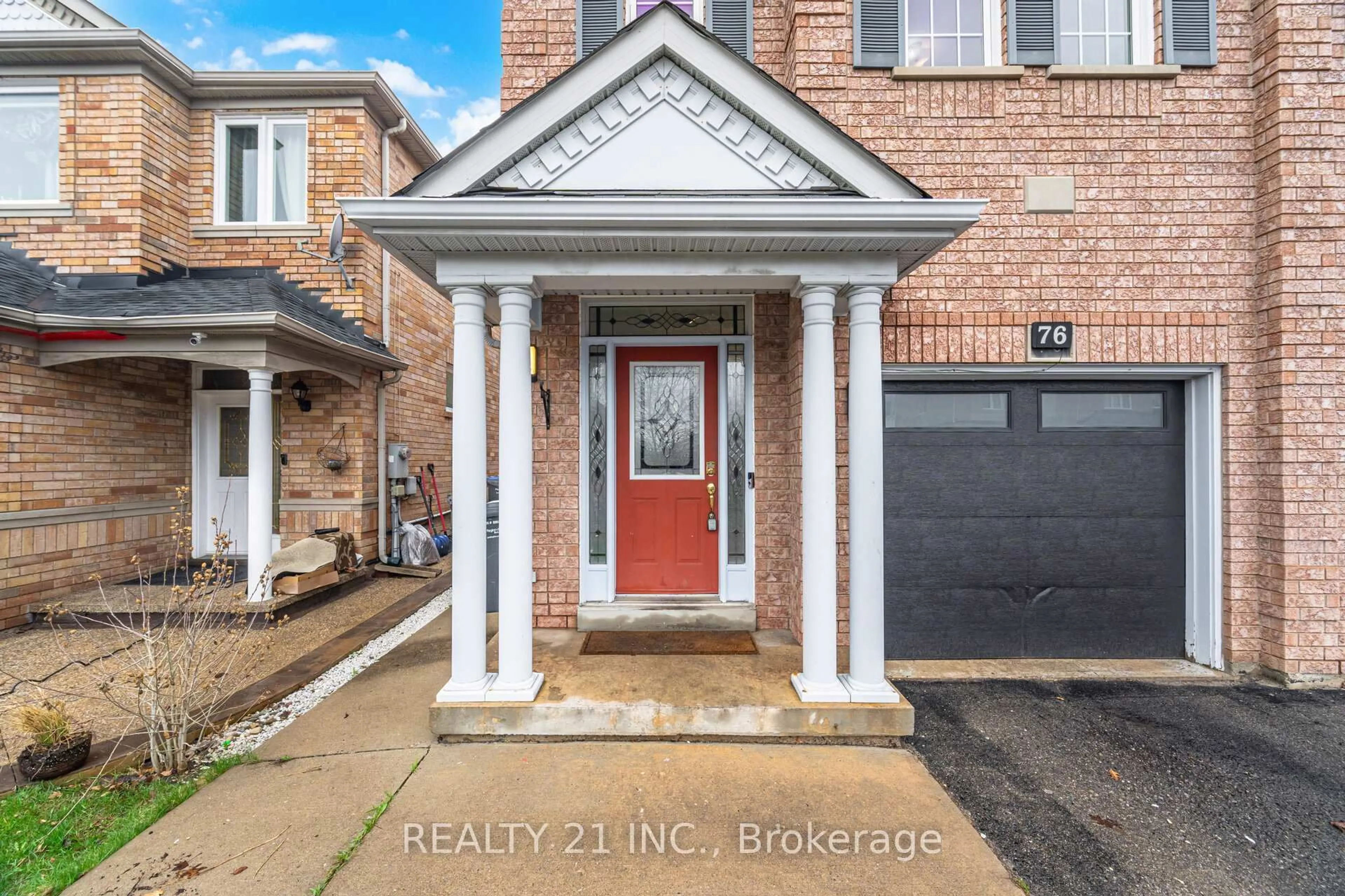 Home with brick exterior material, street for 76 Sweet Clover Cres, Brampton Ontario L6R 2Z9