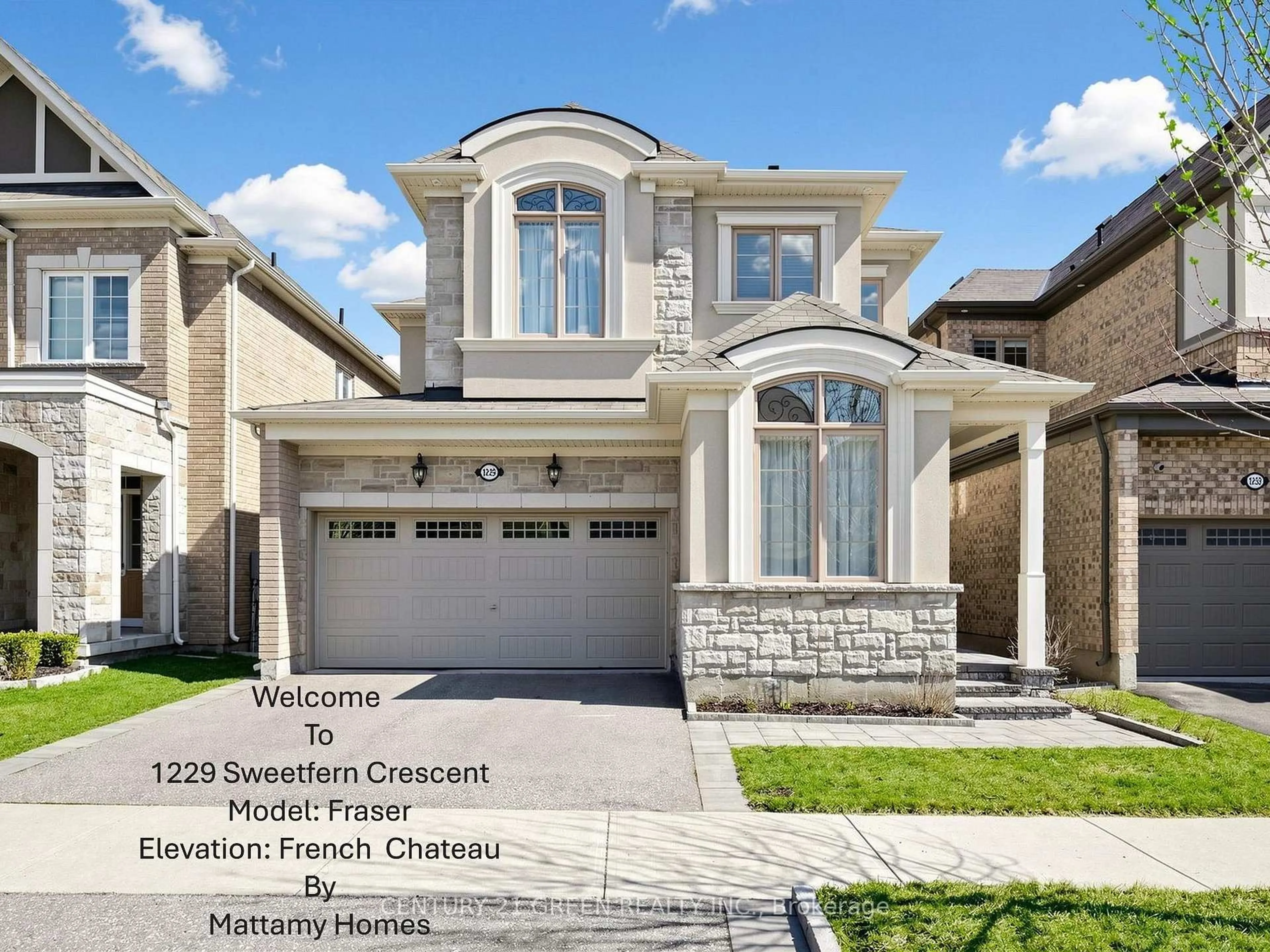 Home with brick exterior material, street for 1229 SWEETFERN Cres, Milton Ontario L9E 1L9