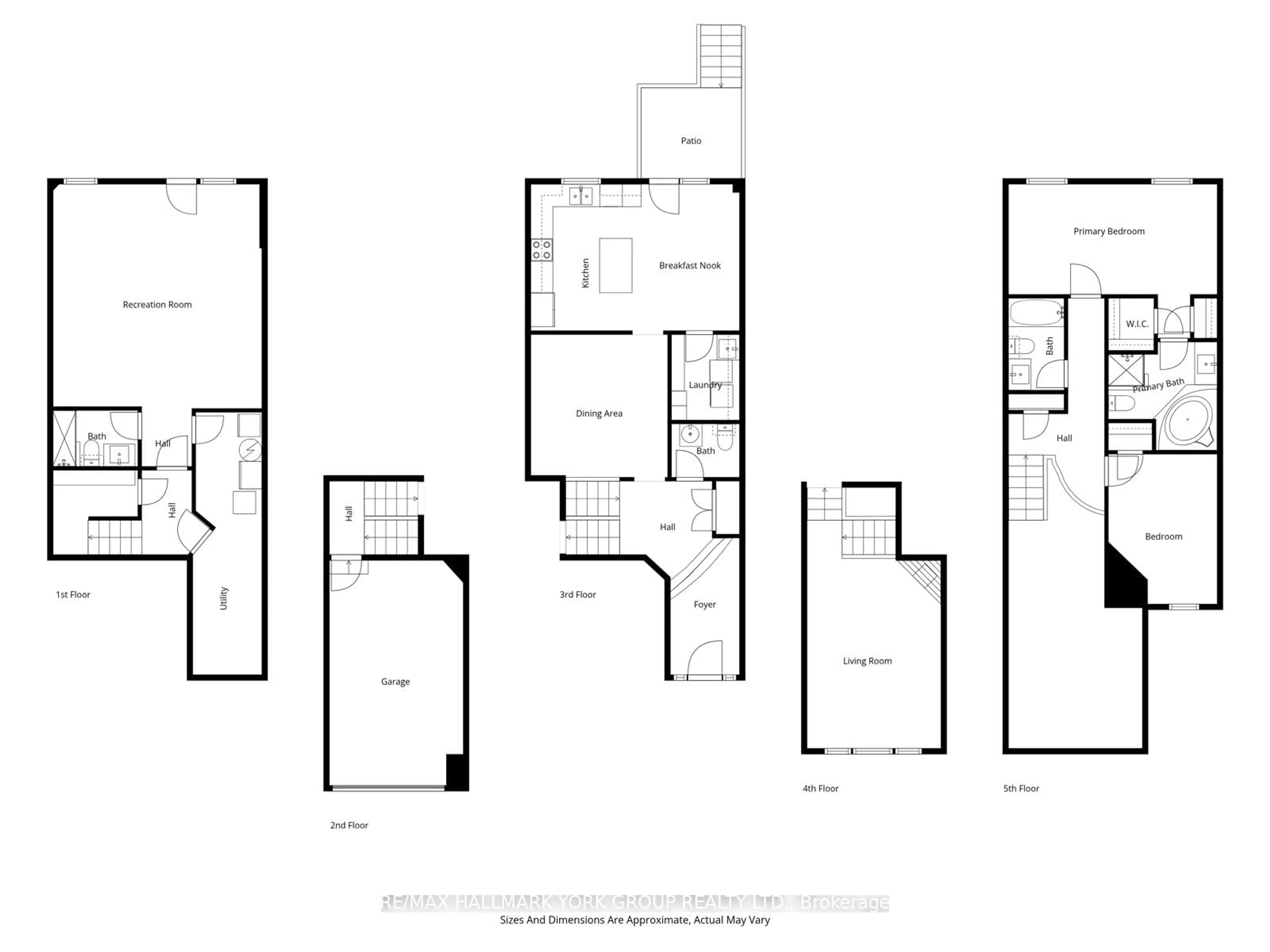 Floor plan for 202 Duskywing Way, Oakville Ontario L6L 6X4