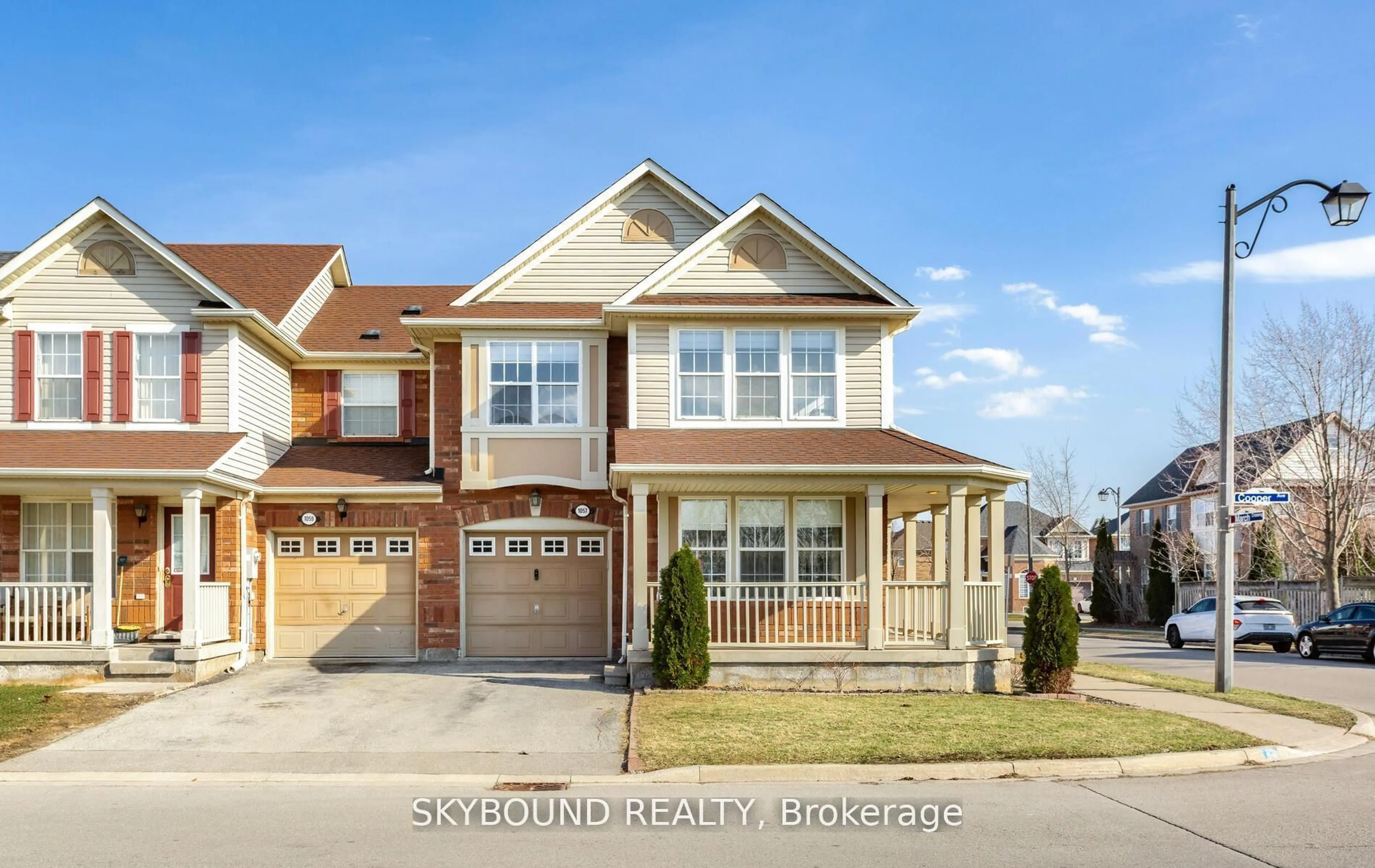 Home with brick exterior material, street for 1057 Cooper Ave, Milton Ontario L9T 5W6