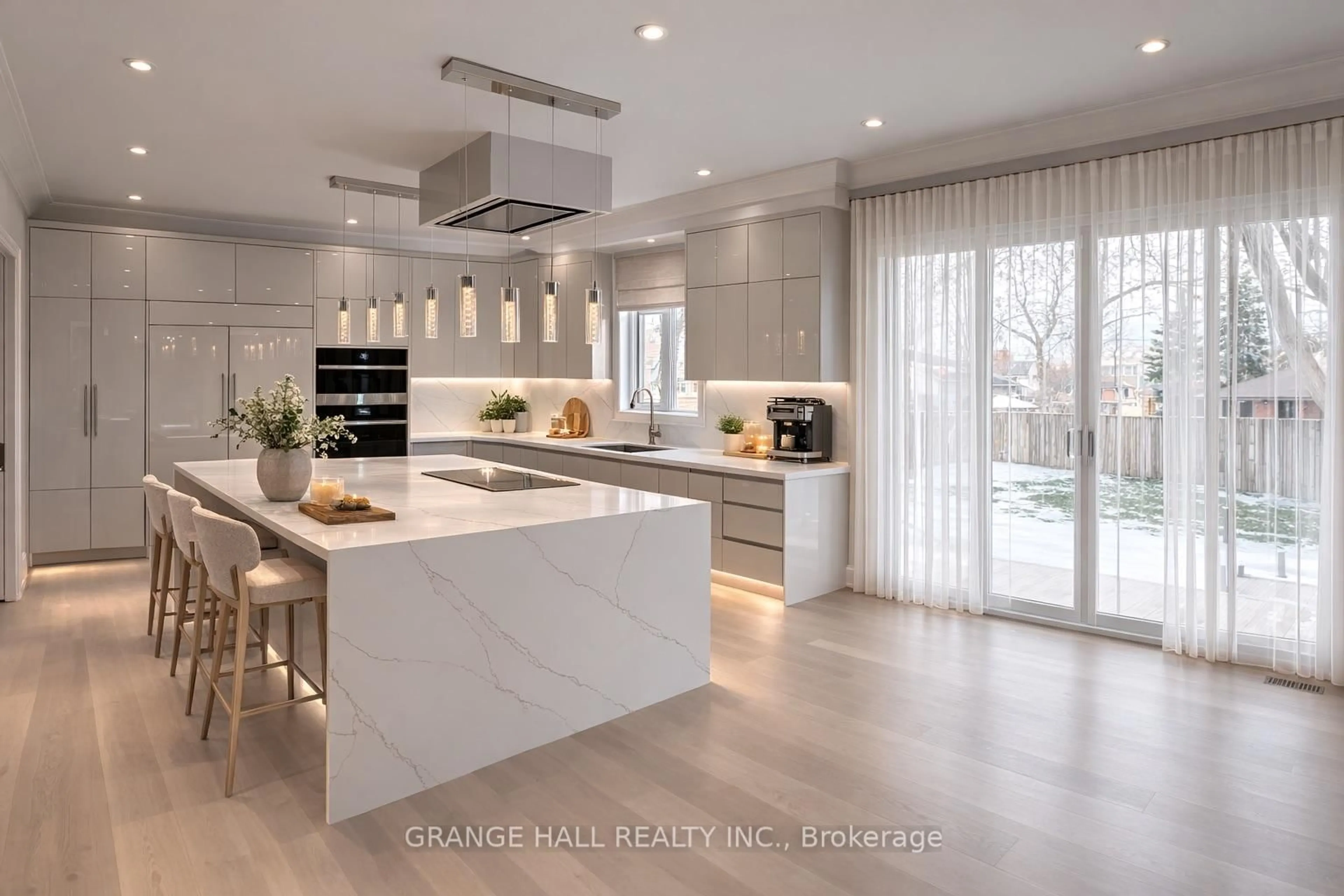 Contemporary kitchen, ceramic/tile floor for 16 Barker Ave, Toronto Ontario M4C 2N3