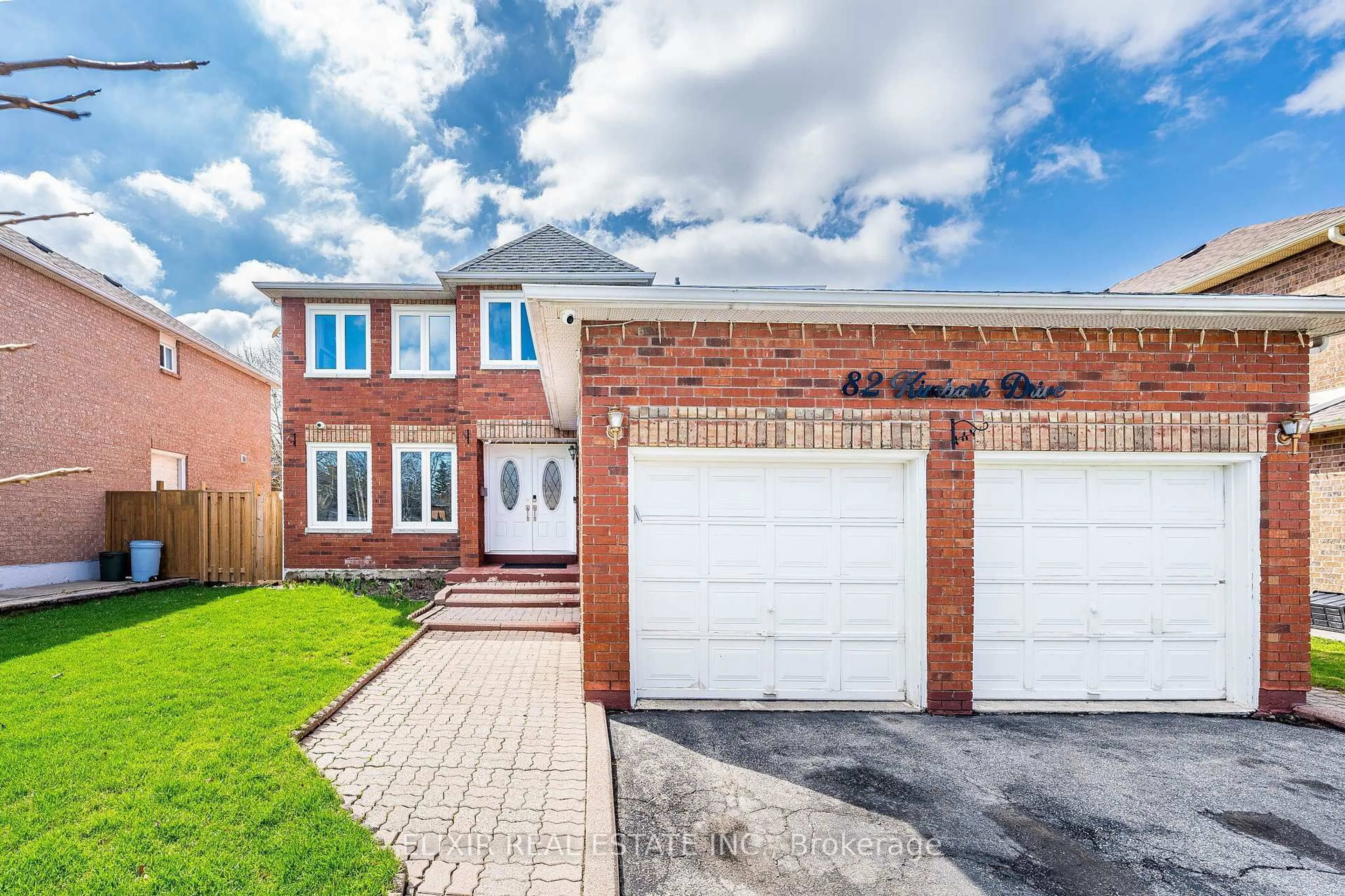 Home with brick exterior material, street for 82 Kimbark Dr, Brampton Ontario L6X 3C6