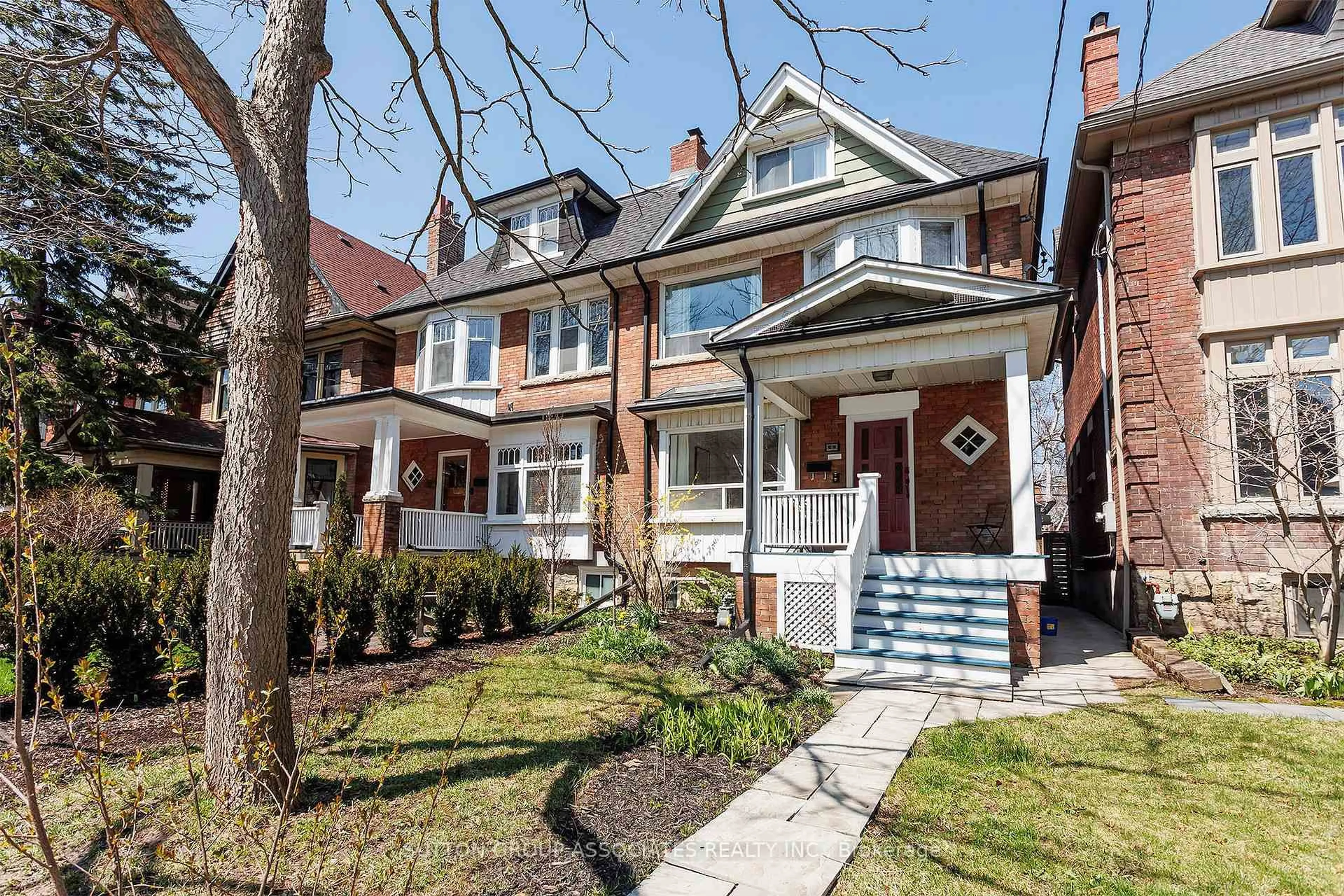 Home with brick exterior material, street for 62 Marion St, Toronto Ontario M6R 1E7