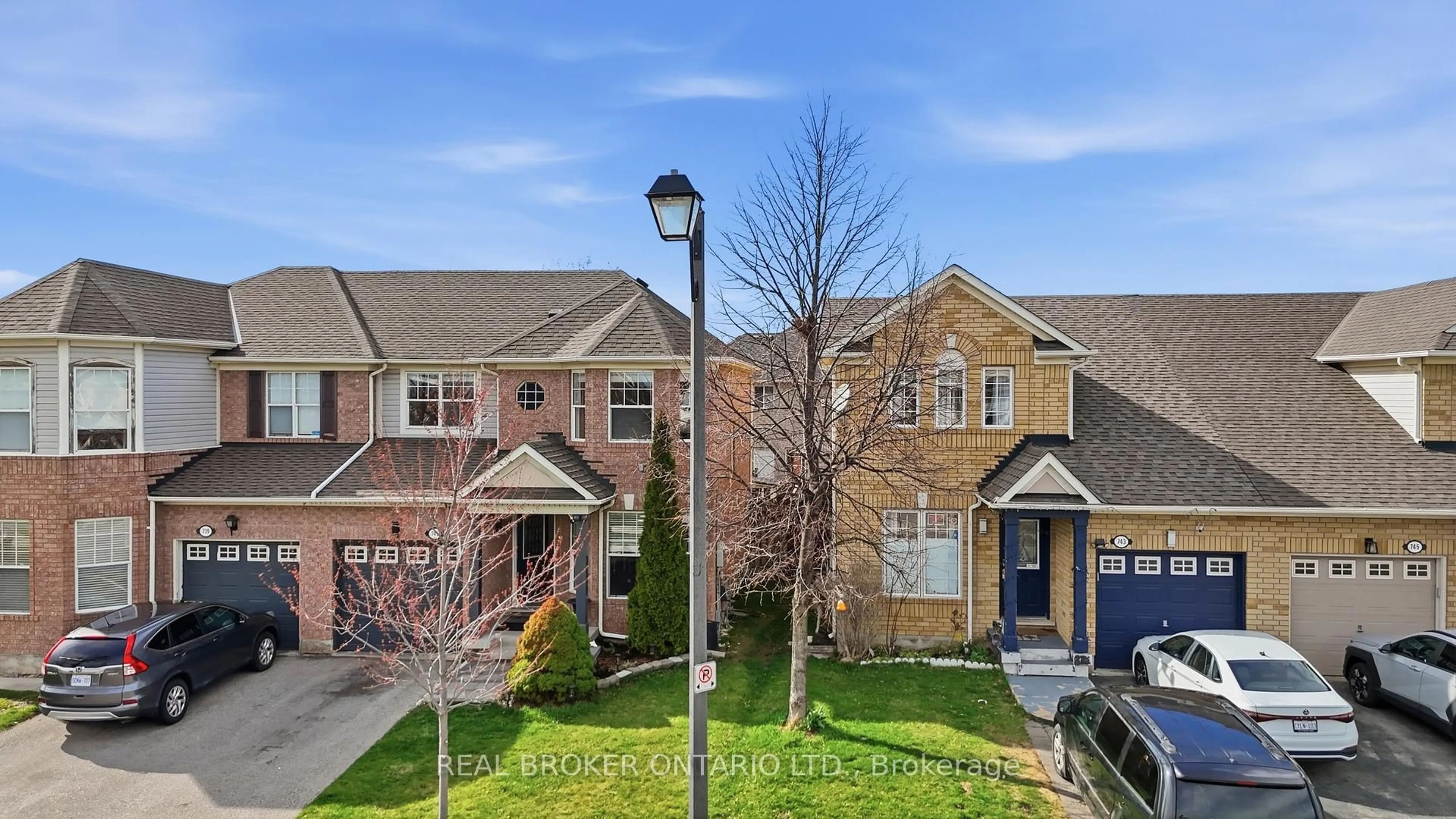 A pic from outside/outdoor area/front of a property/back of a property/a pic from drone, street for 741 Hutchinson Ave, Milton Ontario L9T 6A7