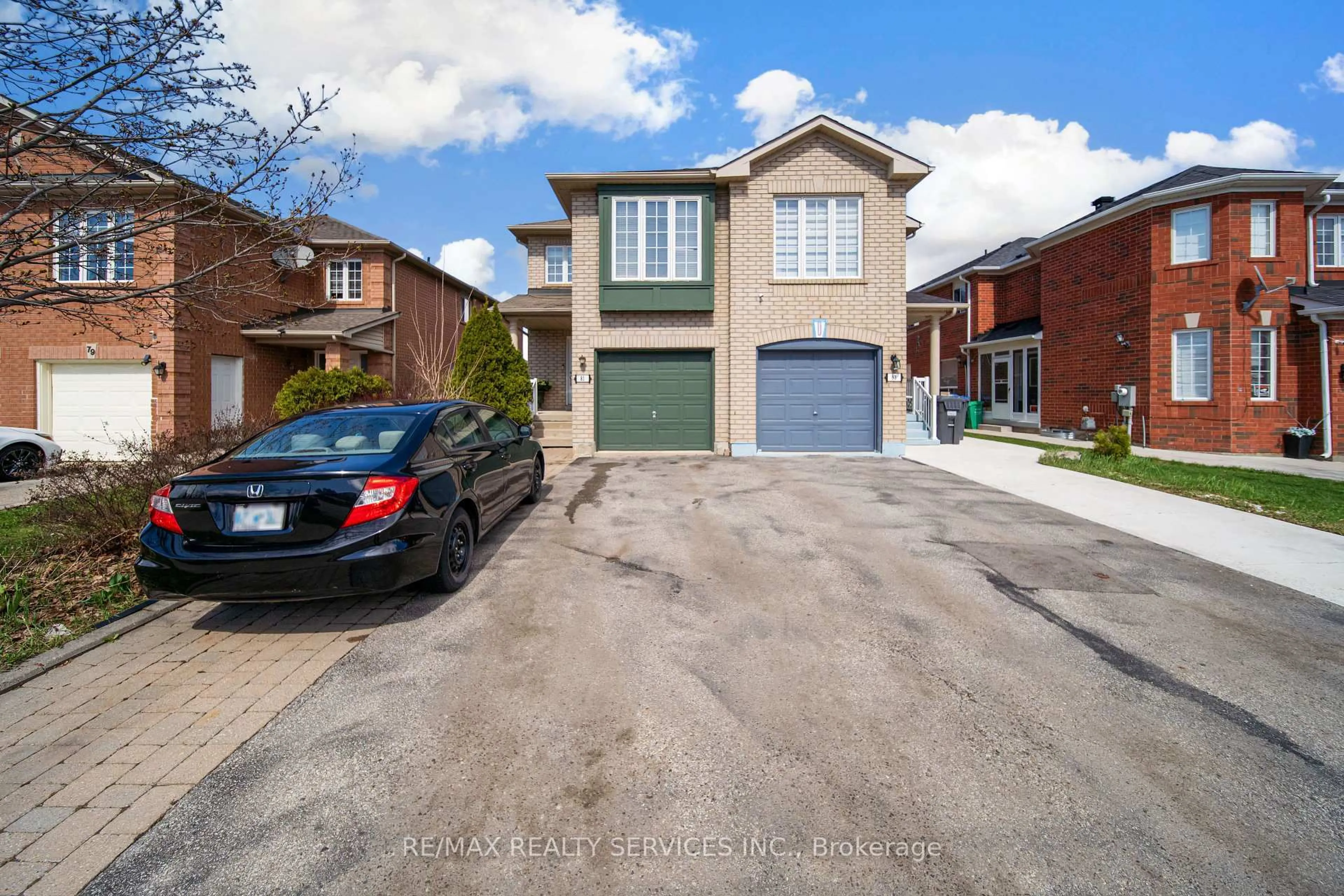 Home with brick exterior material, street for 81 Roadmaster Lane, Brampton Ontario L7A 3A8