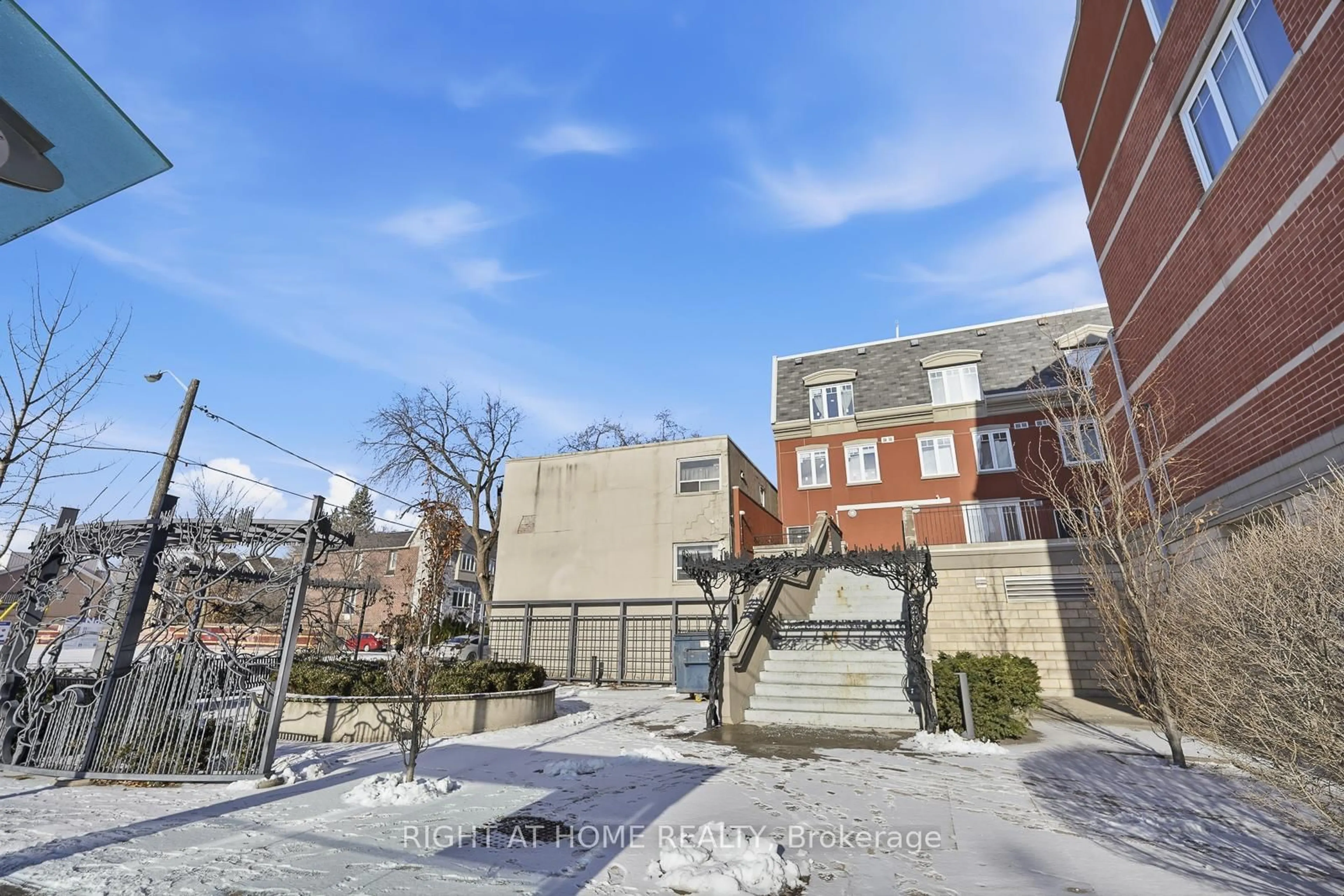 A pic from outside/outdoor area/front of a property/back of a property/a pic from drone, street for 3400 Lake Shore Blvd #217, Toronto Ontario M8W 4Z9