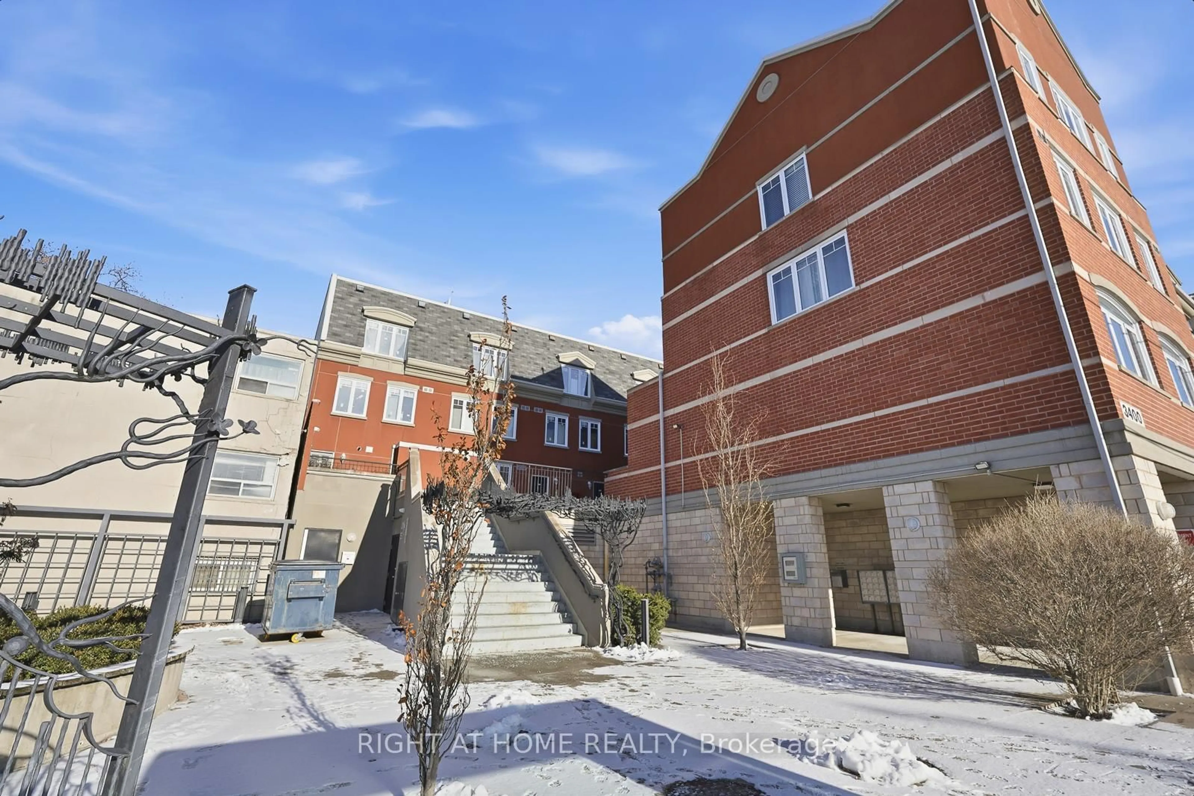 A pic from outside/outdoor area/front of a property/back of a property/a pic from drone, building for 3400 Lake Shore Blvd #217, Toronto Ontario M8W 4Z9