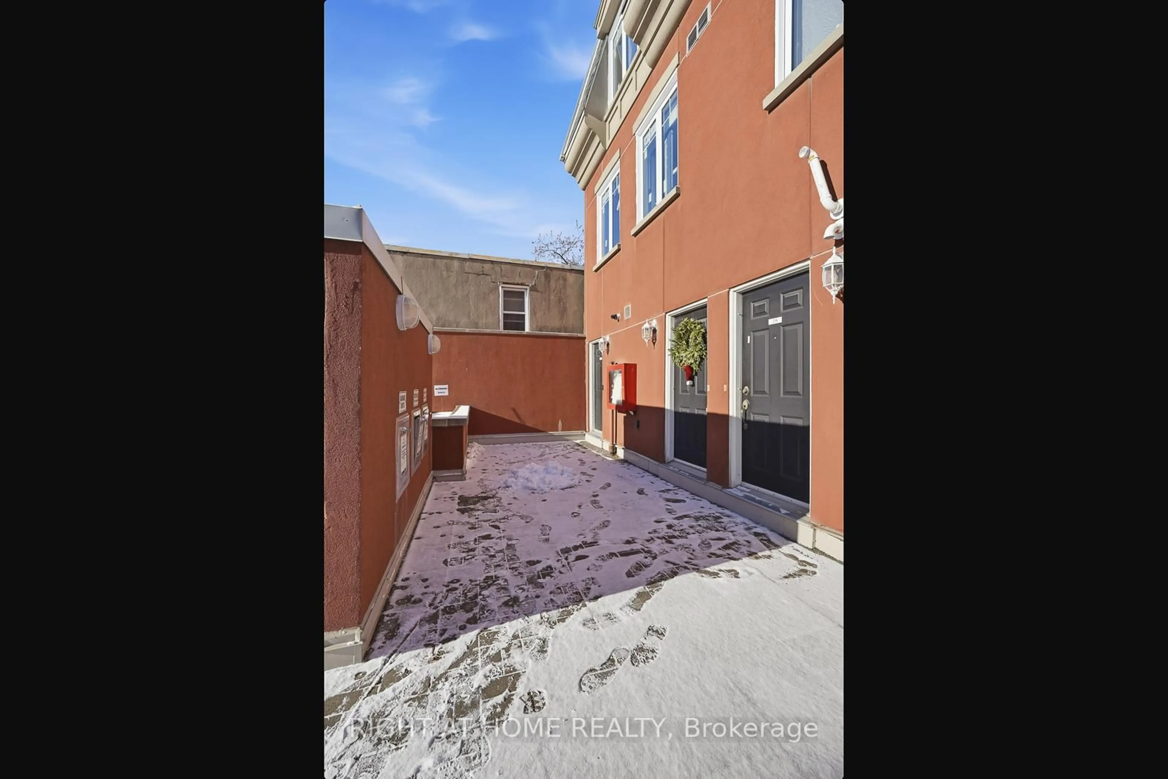 A pic from outside/outdoor area/front of a property/back of a property/a pic from drone, street for 3400 Lake Shore Blvd #217, Toronto Ontario M8W 4Z9